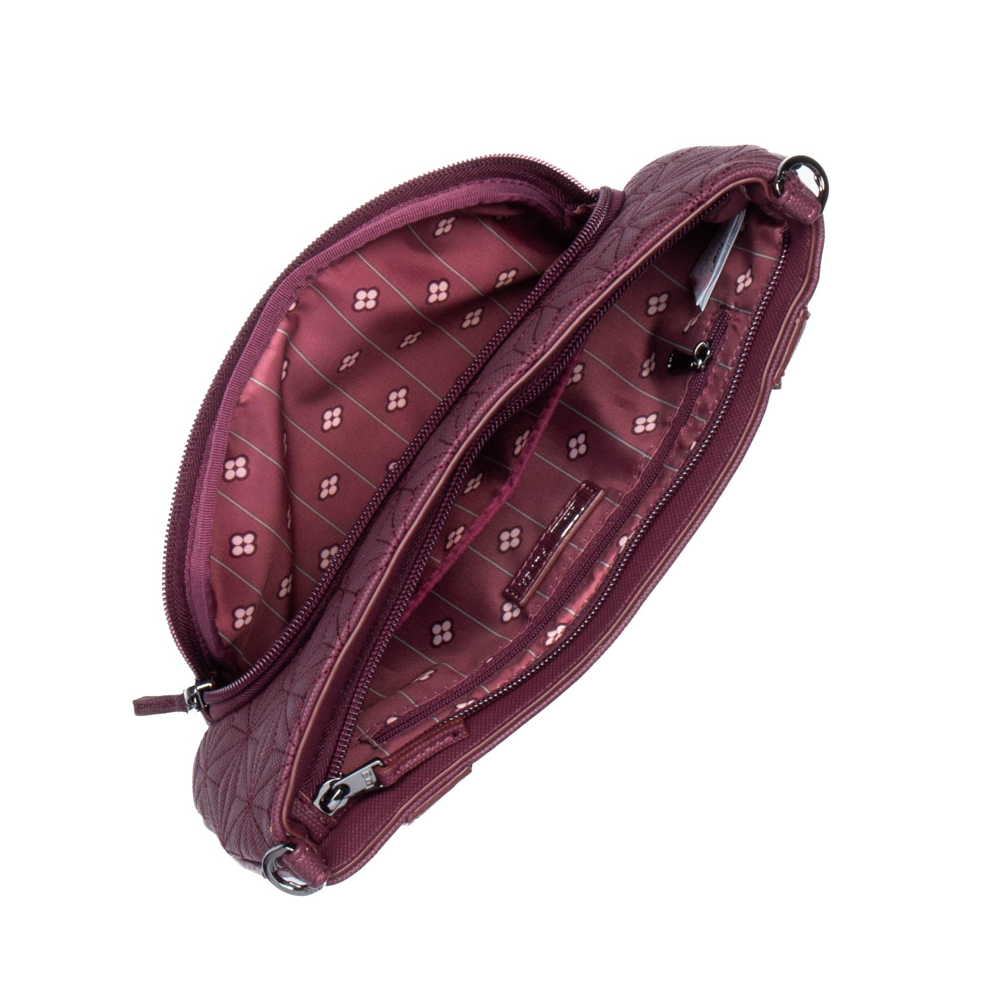 Flyer Matte Luxe VL Convertible Crossbody Bag - WINE - Flyer_MatteLuxe_Wine_05_9ccd95f3-3dda-4278-b1af-de809eaae460