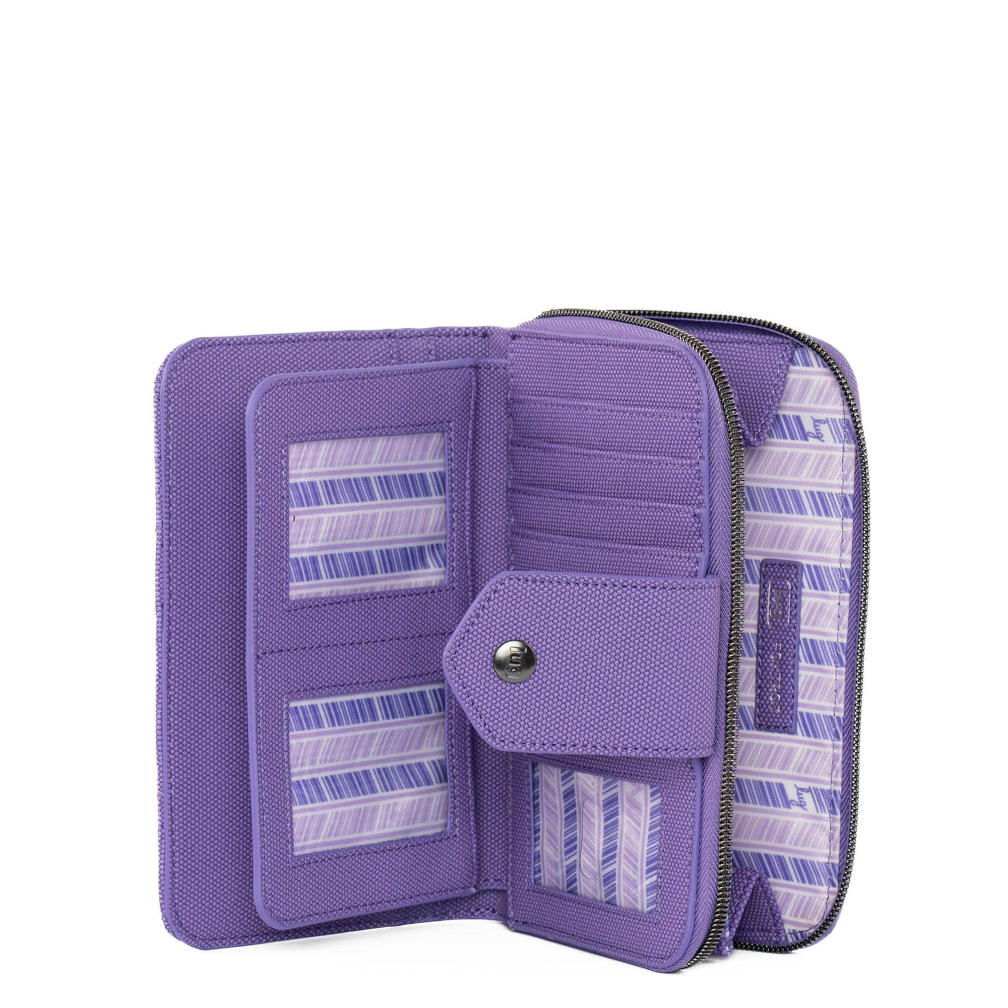 Foxtrot Matte Luxe VL RFID Wallet - AMETHYST PURPLE - Foxtrot_MatteLuxe_AmethystPurple_03