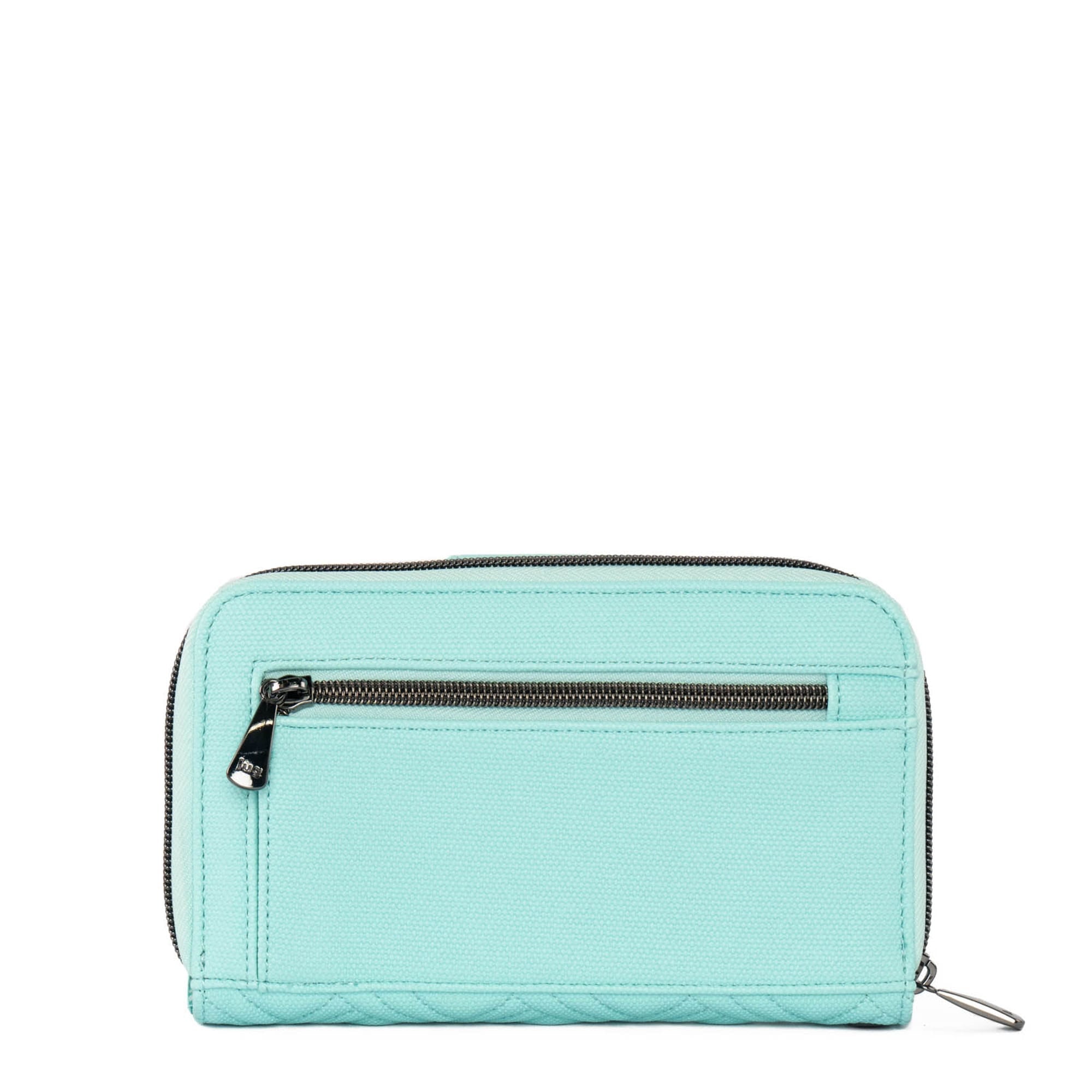 Foxtrot Matte Luxe VL RFID Wallet - AQUAMARINE BLUE - Foxtrot_MatteLuxe_AquamarineBlue_02