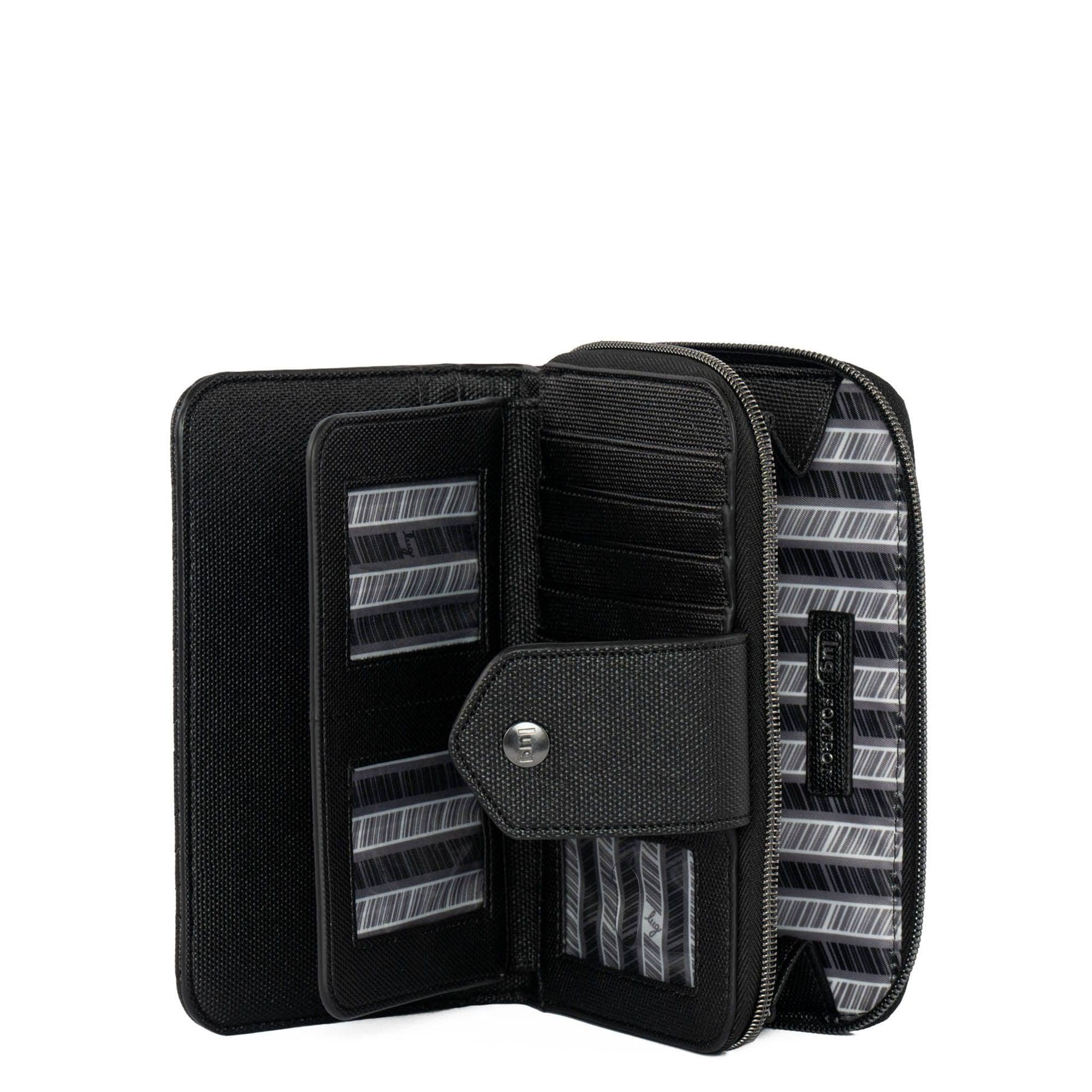 Foxtrot Matte Luxe VL RFID Wallet - BLACK ONYX - Foxtrot_MatteLuxe_BlackOnyx_03
