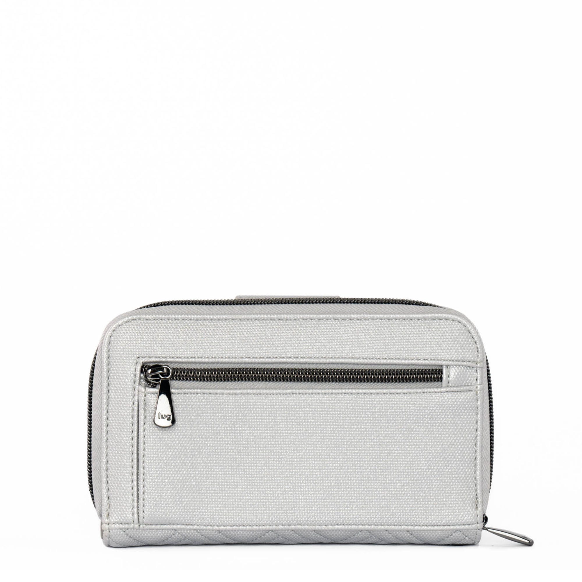 Foxtrot Matte Luxe VL RFID Wallet - DIAMOND SILVER - Foxtrot_MatteLuxe_DiamondSilver_02