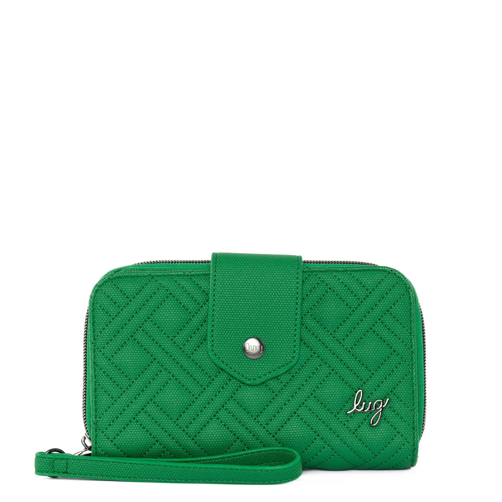 Foxtrot Matte Luxe VL RFID Wallet - EMERALD GREEN - Foxtrot_MatteLuxe_EmeraldGreen_01