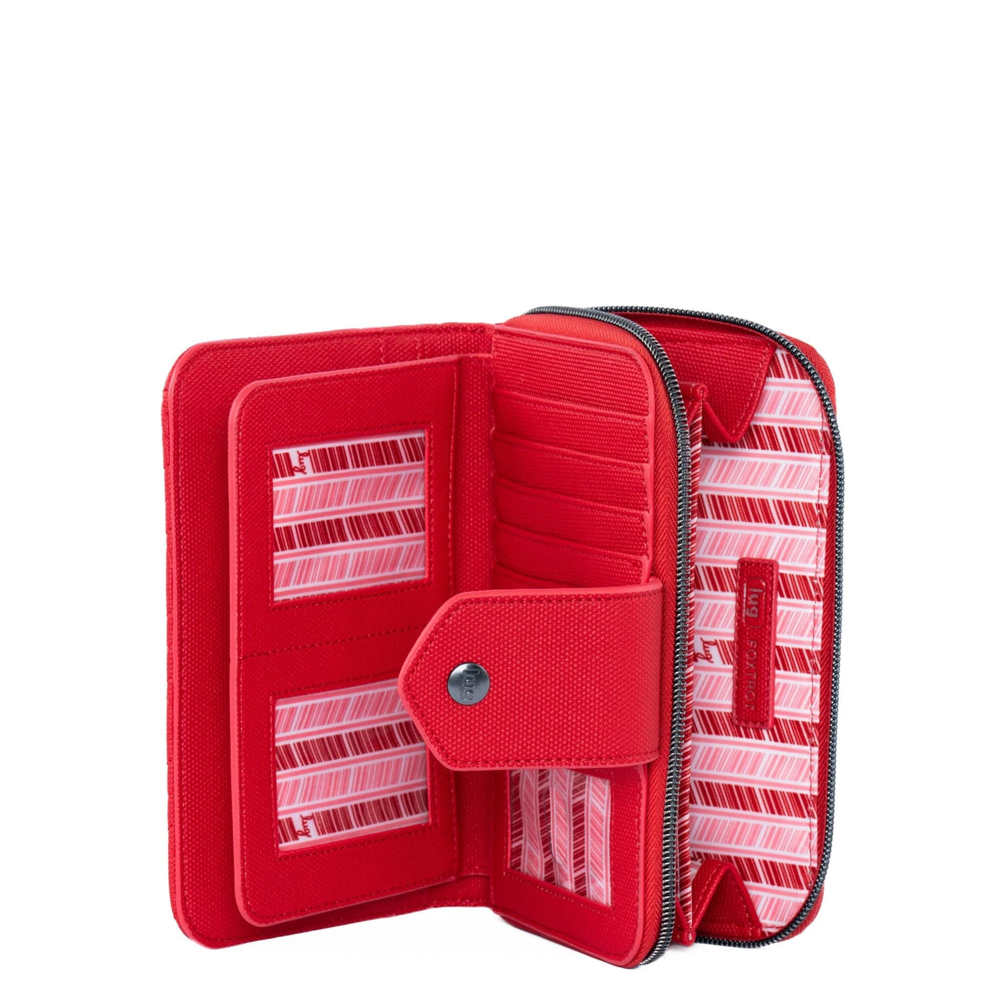 Foxtrot Matte Luxe VL RFID Wallet - RUBY RED - Foxtrot_MatteLuxe_RubyRed_03