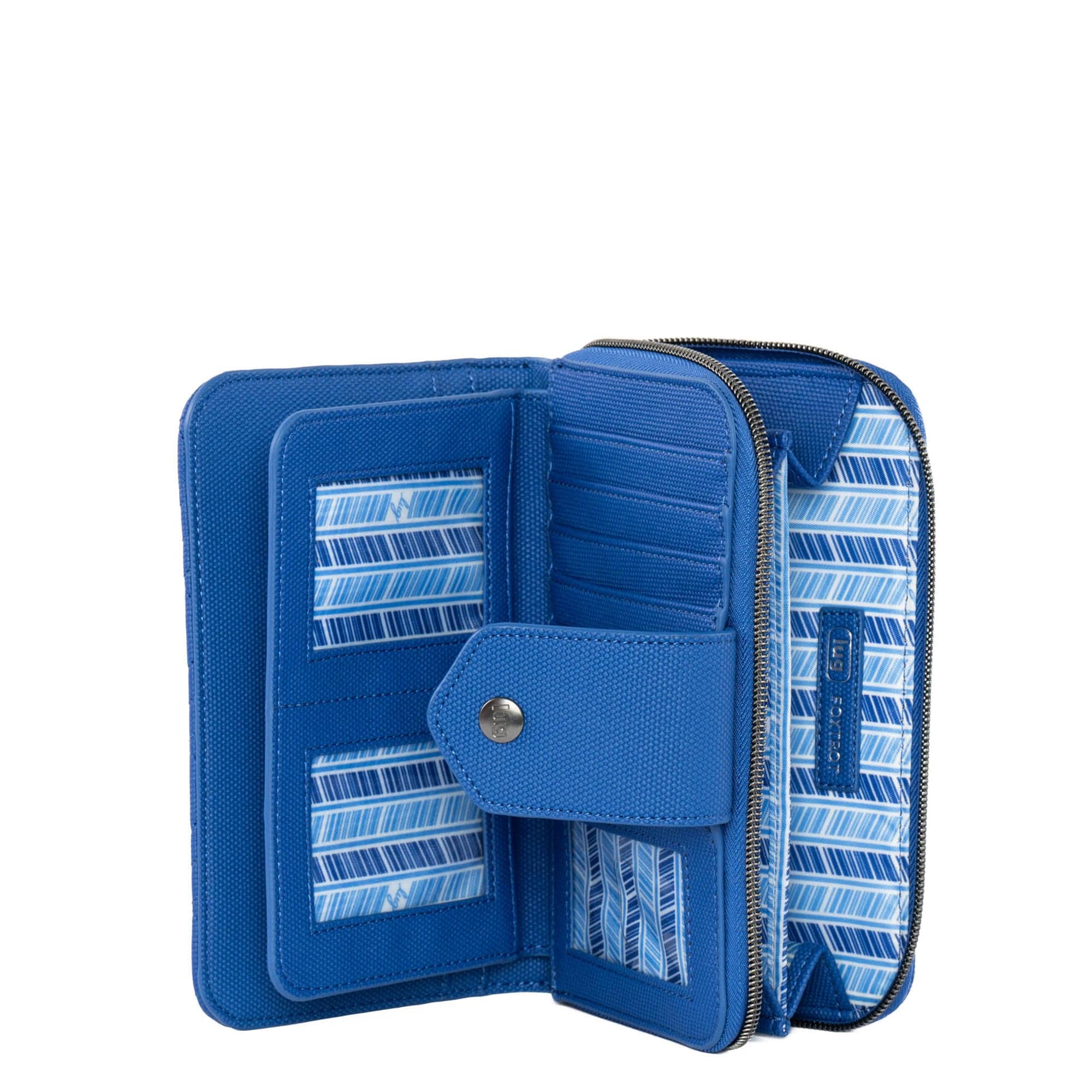 Foxtrot Matte Luxe VL RFID Wallet - SAPPHIRE BLUE - Foxtrot_MatteLuxe_SapphireBlue_03
