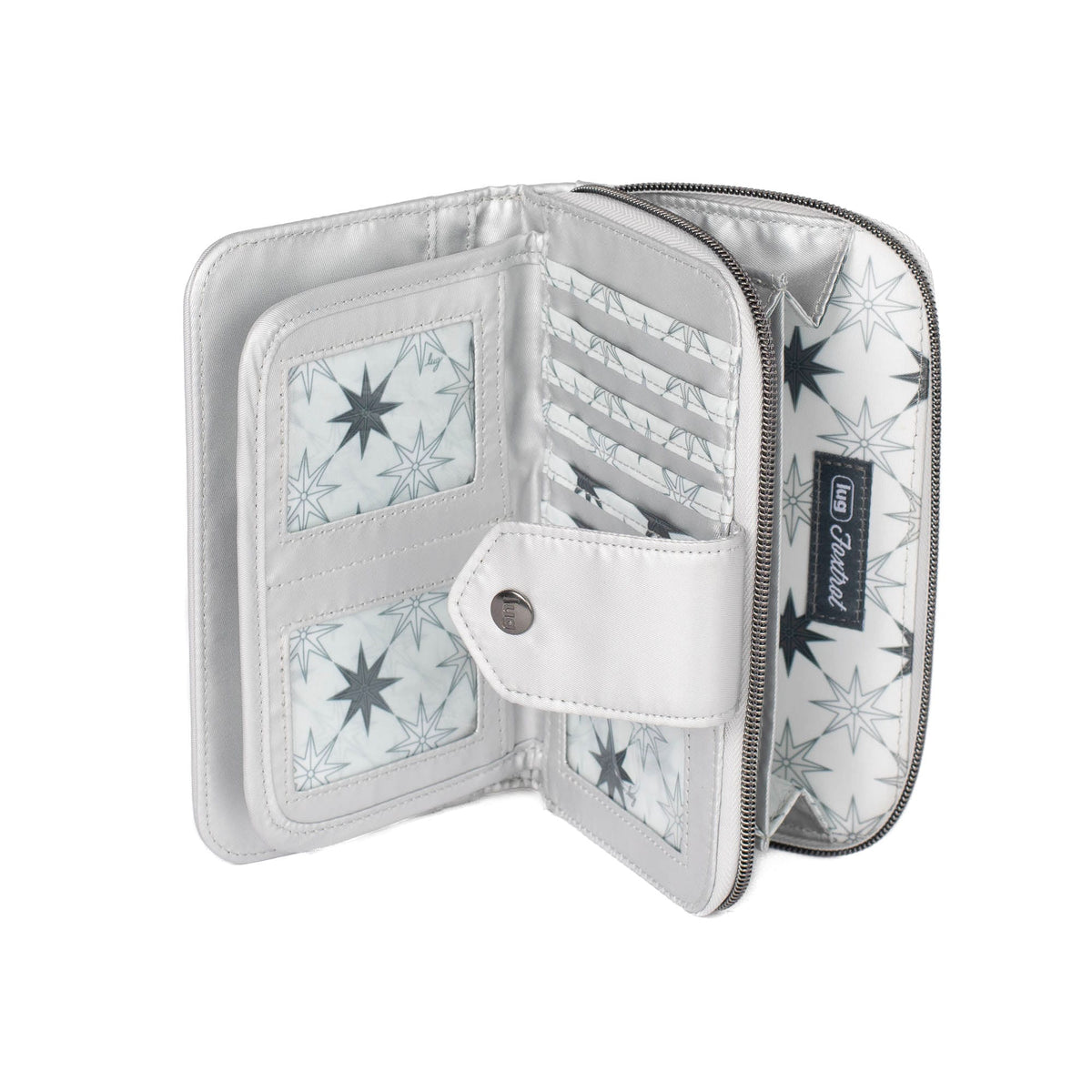 Foxtrot RFID Wallet - METALLIC SILVER - Foxtrot_MetallicSilver_02