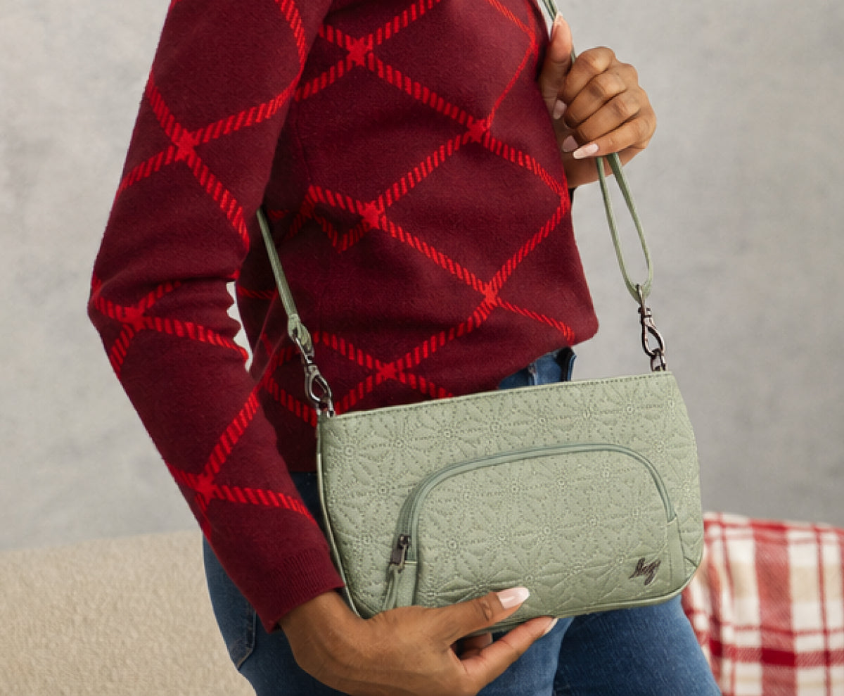Flyer Matte Luxe VL Convertible Crossbody Bag