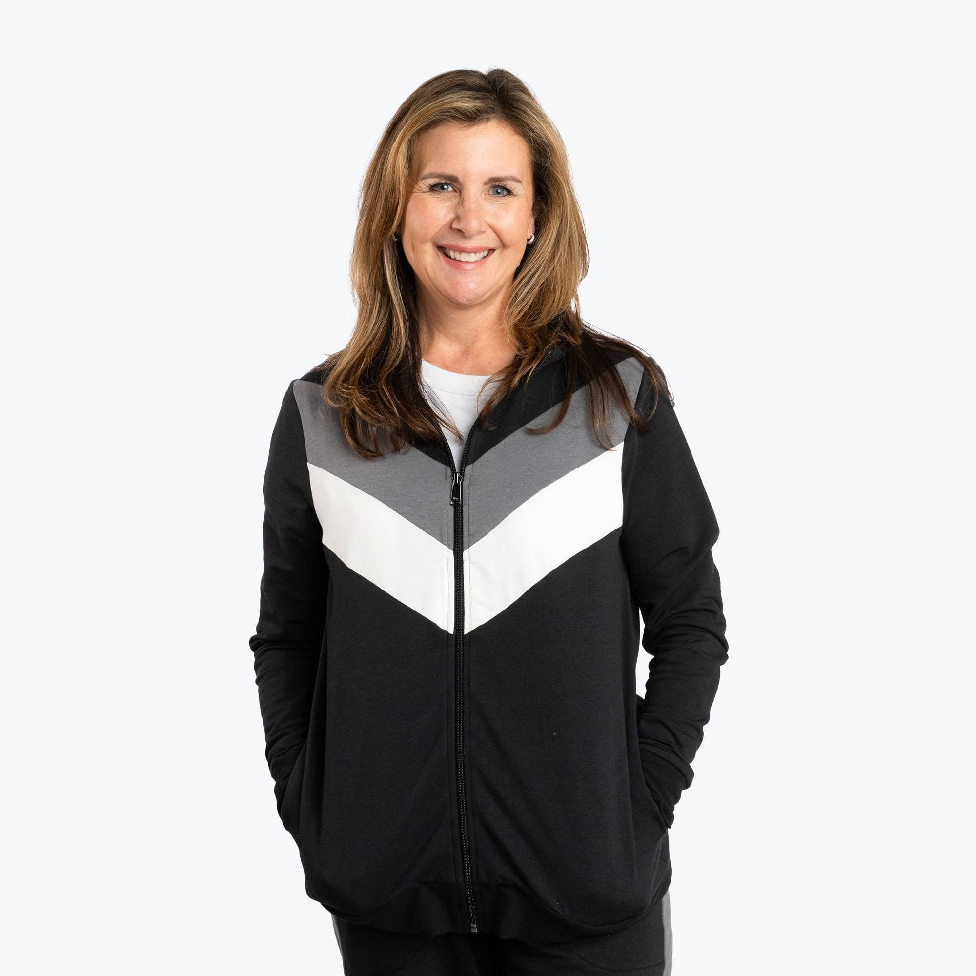 Galley French Terry Zip-Up Jacket - BLACK - GalleyFrenchTerryJacket_Black_01_97bd6855-d375-45d4-b83c-0c5bab28aded