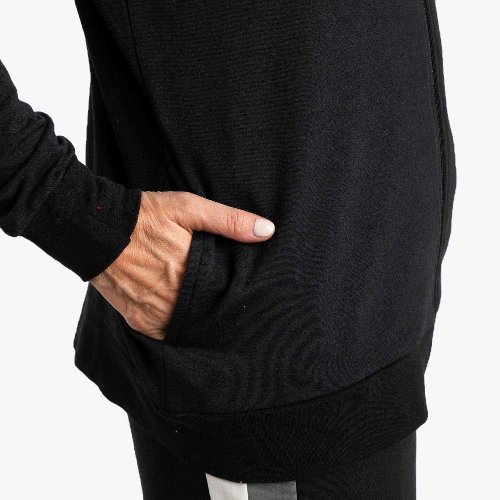 Galley French Terry Zip-Up Jacket - BLACK - GalleyFrenchTerryJacket_Black_03