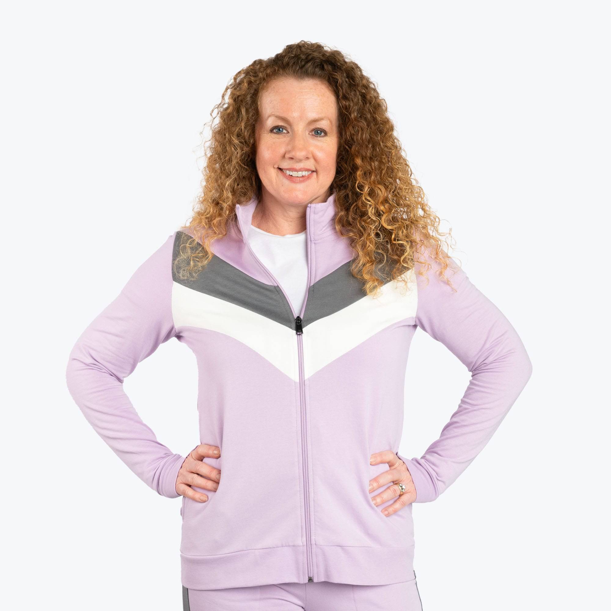 Galley French Terry Zip-Up Jacket - SUGARPLUM - GalleyFrenchTerryJacket_Sugarplum_01