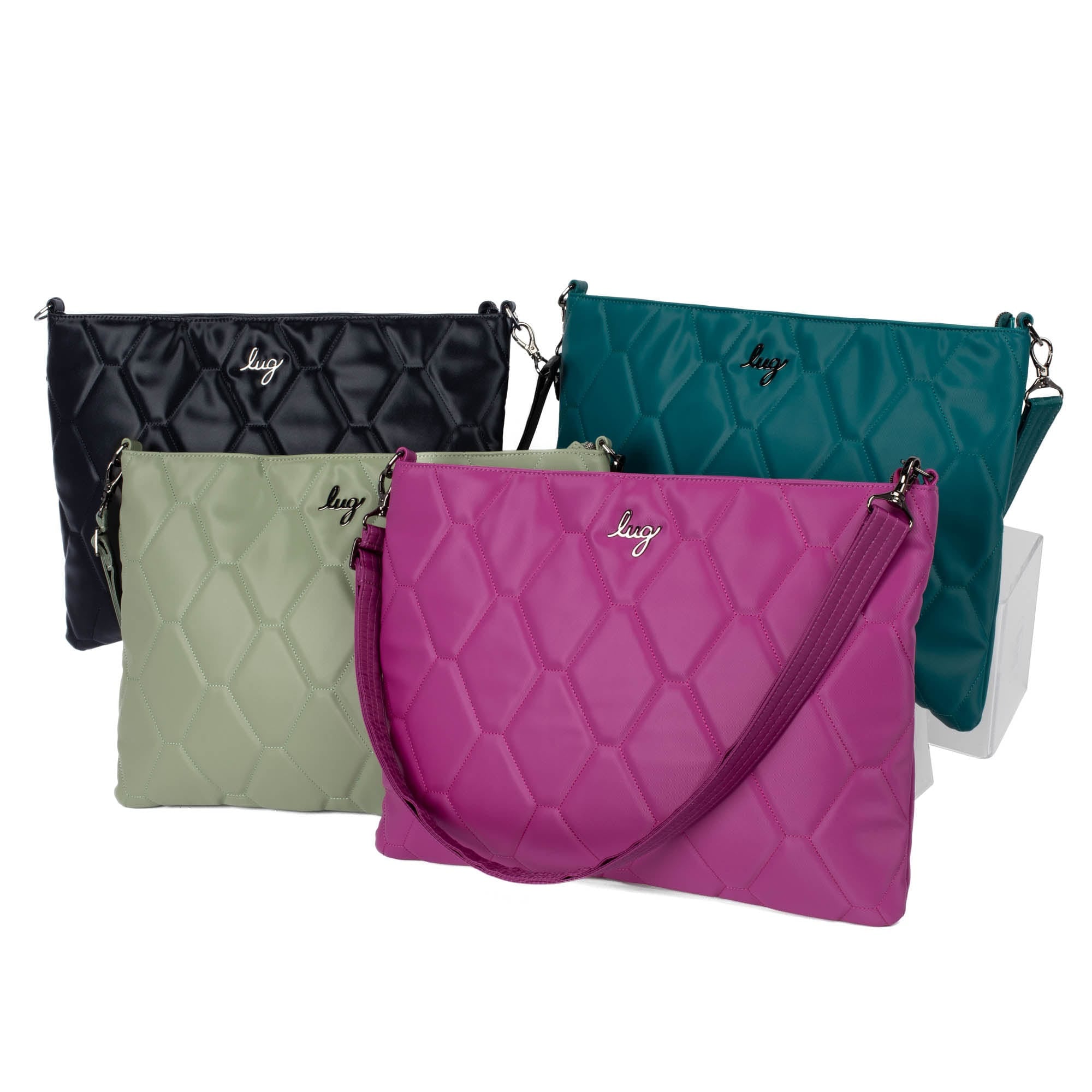 Galley Satin Luxe VL Portfolio Crossbody Bag - - Galley_Group_01