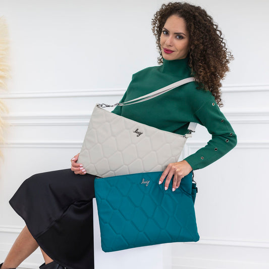 Galley Satin Luxe VL Portfolio Crossbody Bag - - Galley_Hover