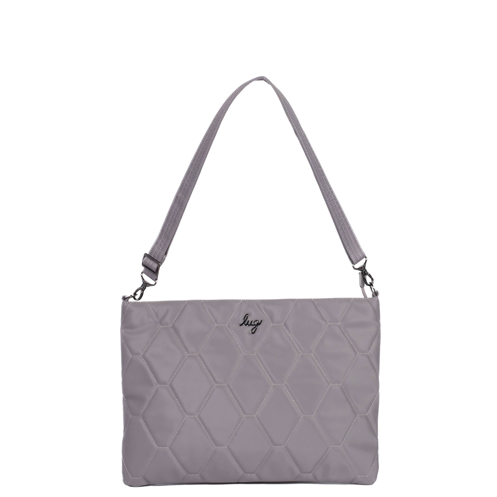 Galley Satin Luxe VL Portfolio Crossbody Bag - PEARL - Galley_PearlSatinVL_01