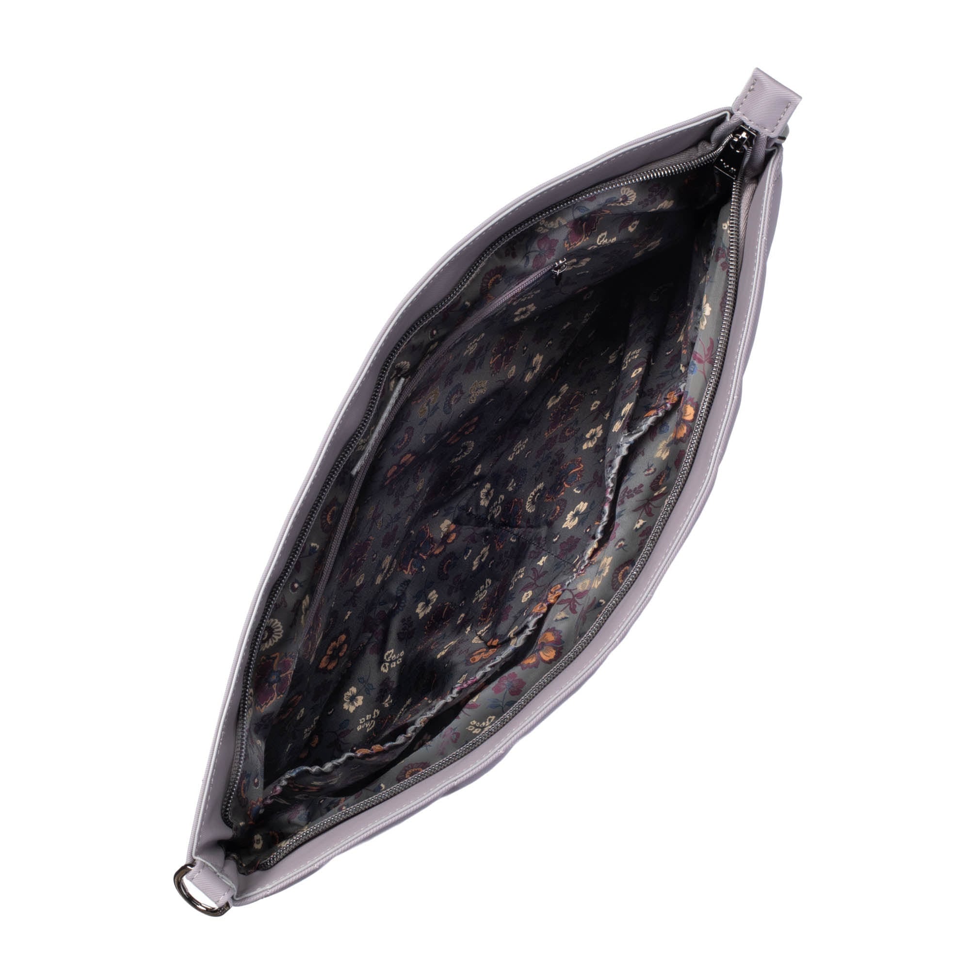 Galley Satin Luxe VL Portfolio Crossbody Bag - PEARL - Galley_PearlSatinVL_05