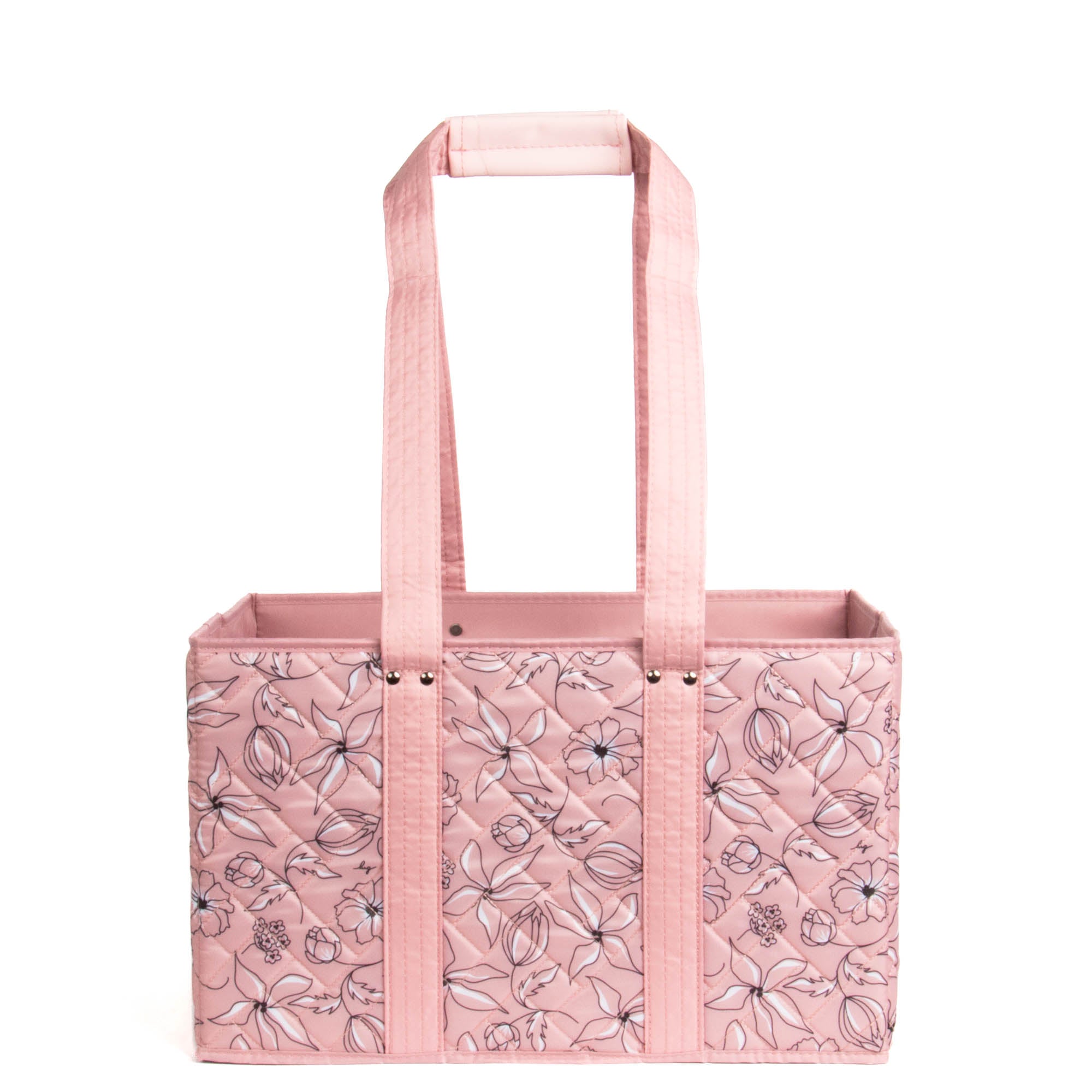 Gallop Collapsible Carry-All Tote - SKETCH FLORAL BLUSH - Gallop_SketchFloralBlush_04