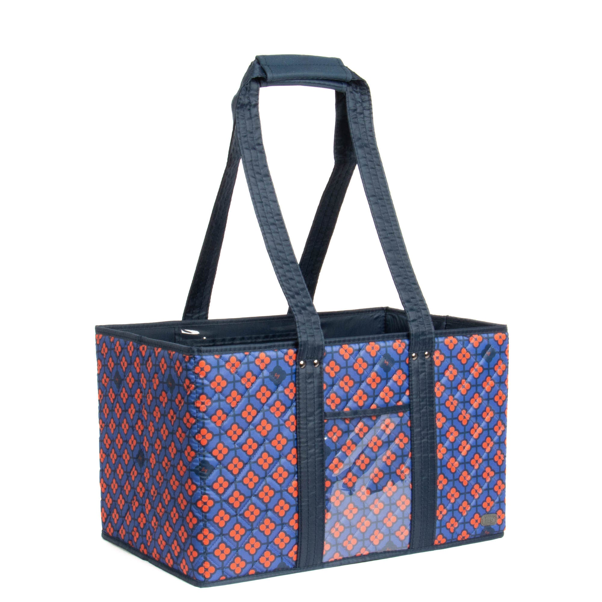 Gallop Collapsible Carry-All Tote - VERY BERRY BLUE - Gallop_VeryBerryBlue_02