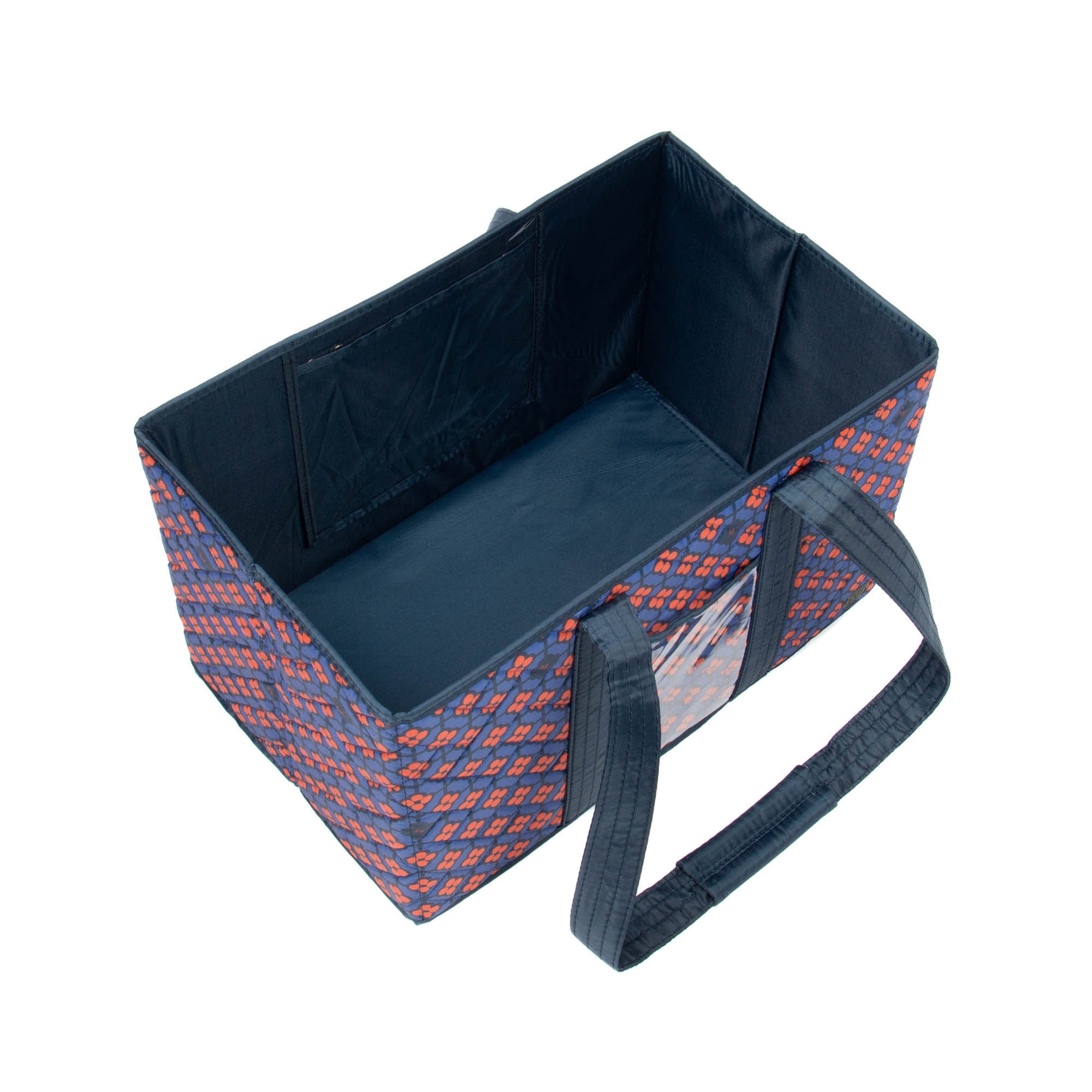 Gallop Collapsible Carry-All Tote - VERY BERRY BLUE - Gallop_VeryBerryBlue_05