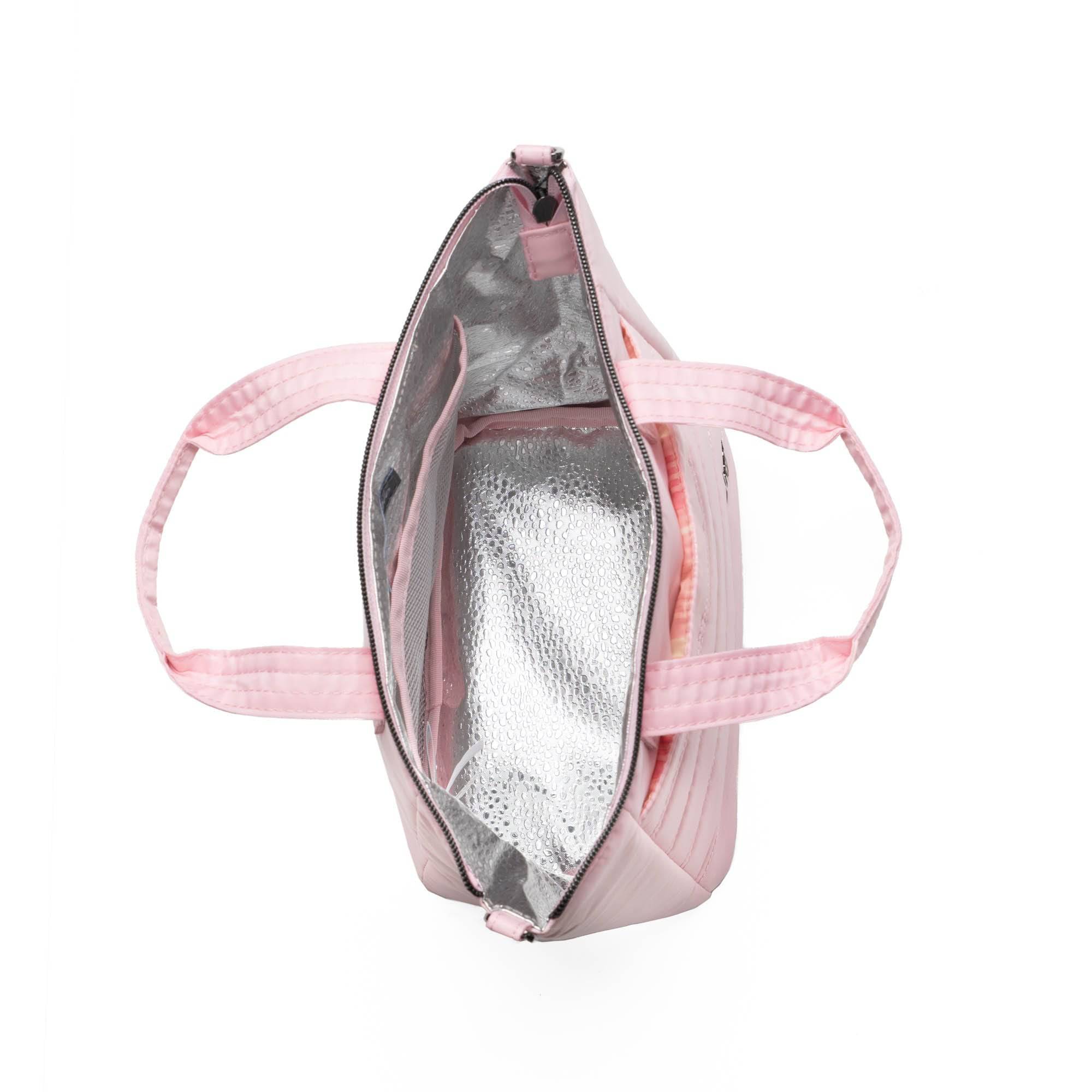 Gobble Insulated Lunch Tote Bag - BUBBLE PINK - Gobble_BubblePink_05