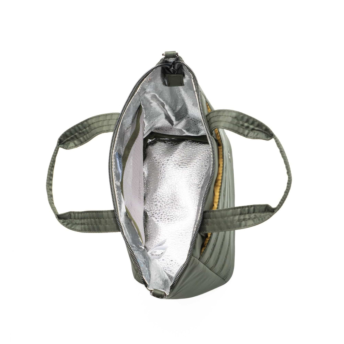 Gobble Insulated Lunch Tote Bag - OLIVE GREEN - Gobble_OliveGreen_05