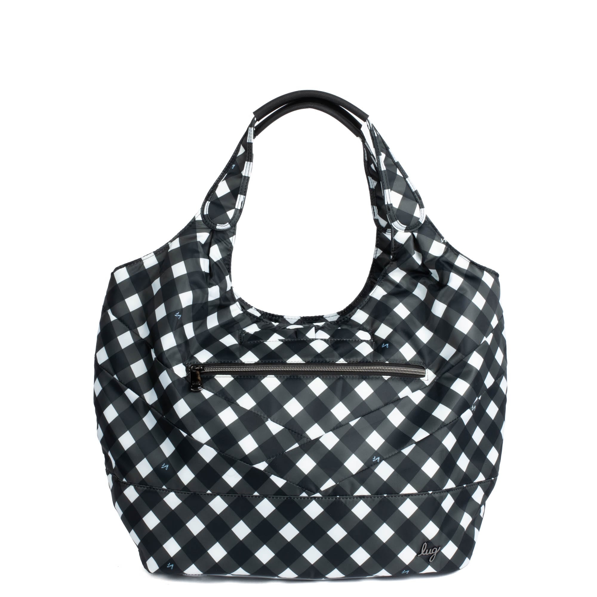 Gondola SE Tote Bag - - GondolaSE_GinghamBlack_01