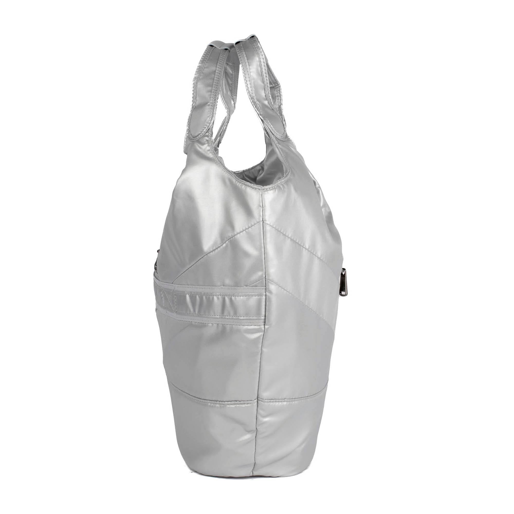 Gondola SE Tote Bag - METALLIC SILVER - GondolaSE_MetallicSilver_03