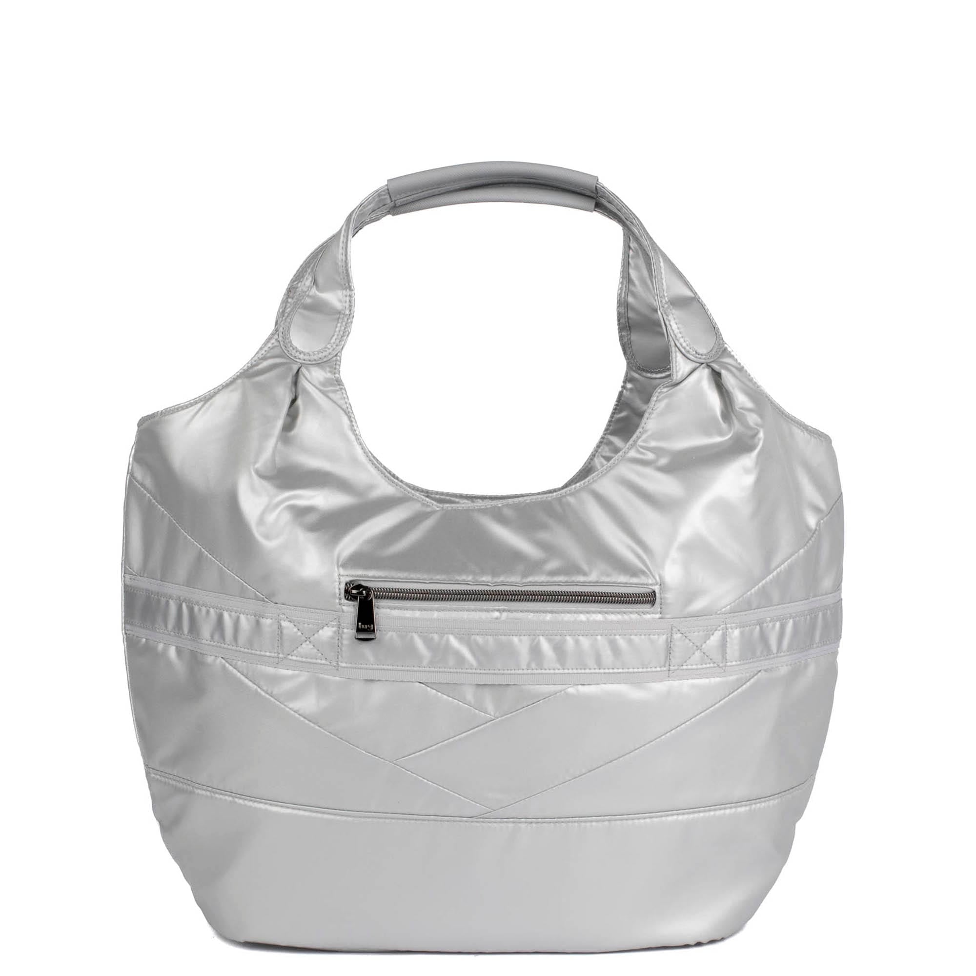 Gondola SE Tote Bag - METALLIC SILVER - GondolaSE_MetallicSilver_04