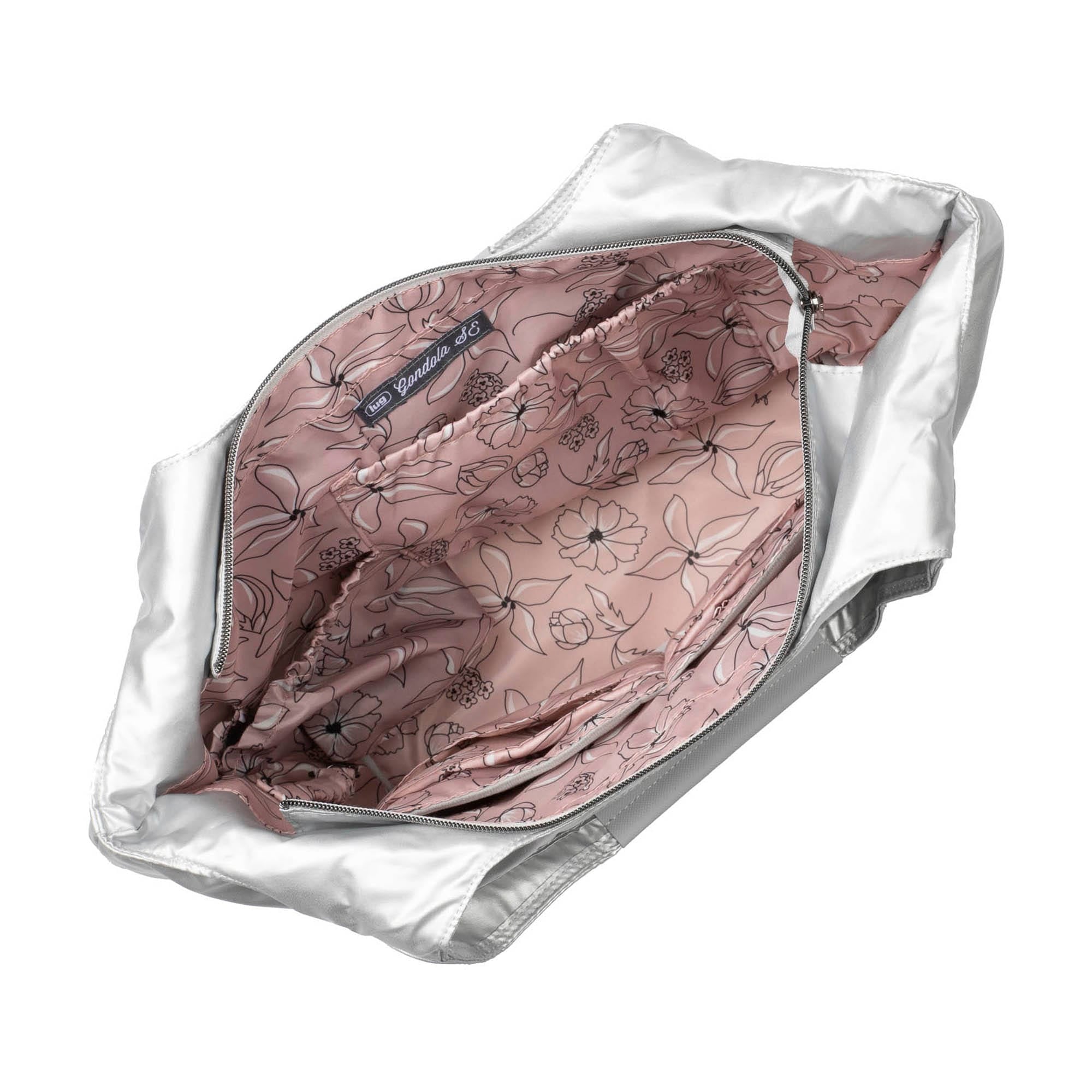 Gondola SE Tote Bag - METALLIC SILVER - GondolaSE_MetallicSilver_05