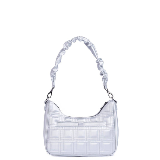 Groove Satin Luxe VL Crossbody Bag - METALLIC SILVER - GrooveSL_MetallicSilver_04