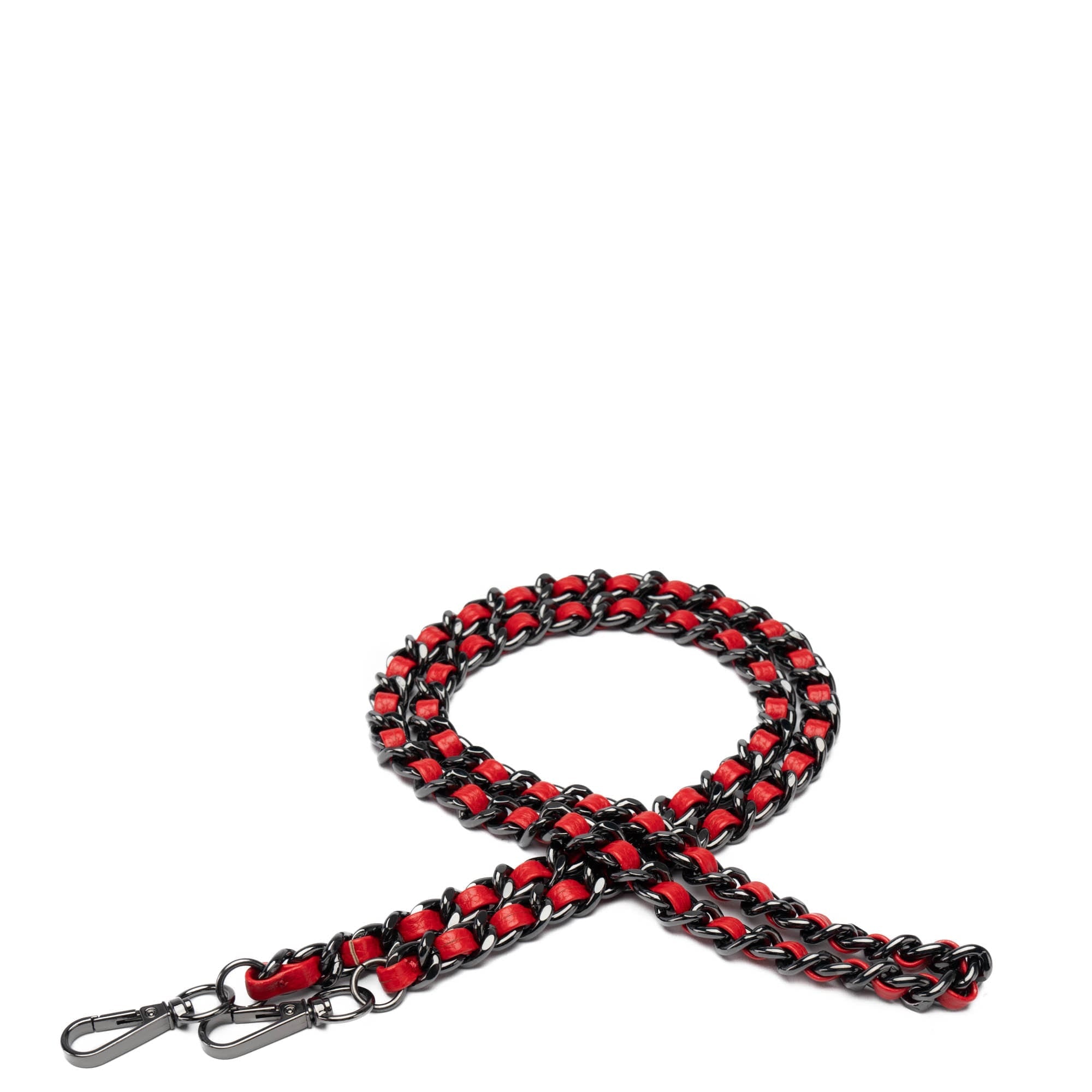 Metal Straps Classic VL - WINE RED - GunmetalVLStraps_PoppyRed_01_624333a6-98a1-4149-b8fa-784a23aee406