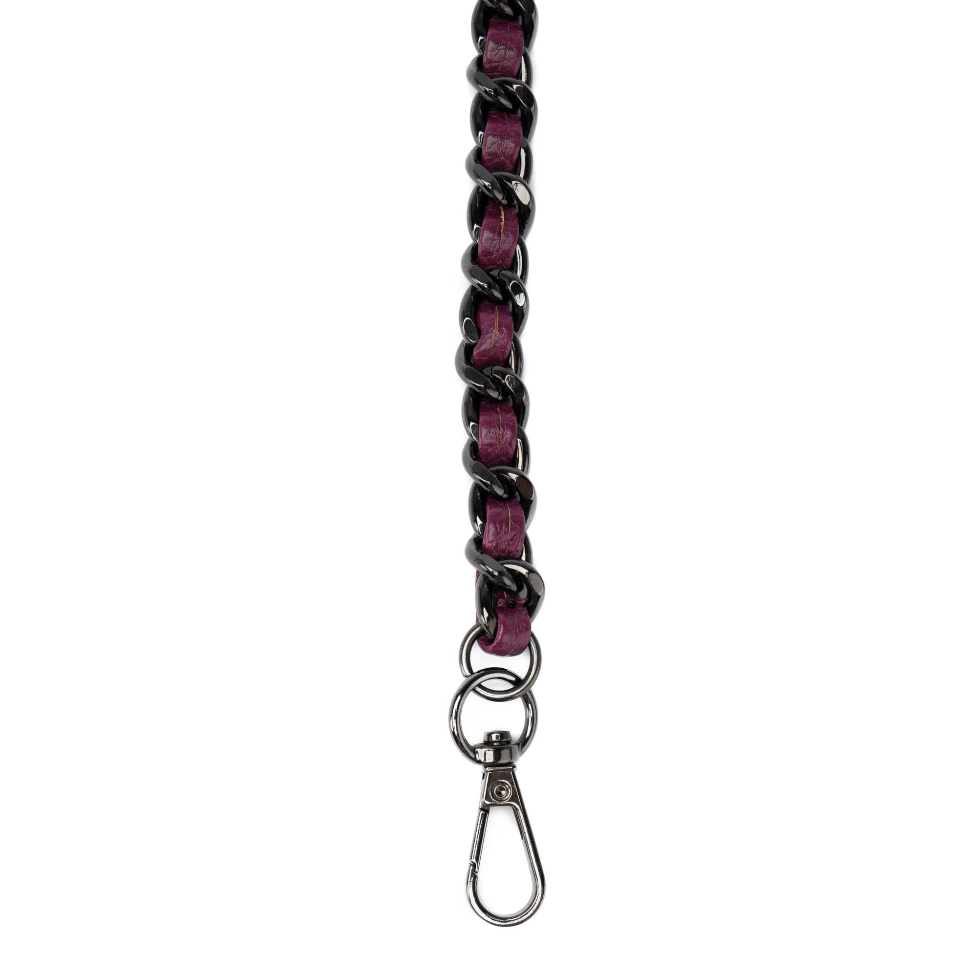 Metal Straps Classic VL - WINE RED - GunmetalVLStraps_WineRed_02
