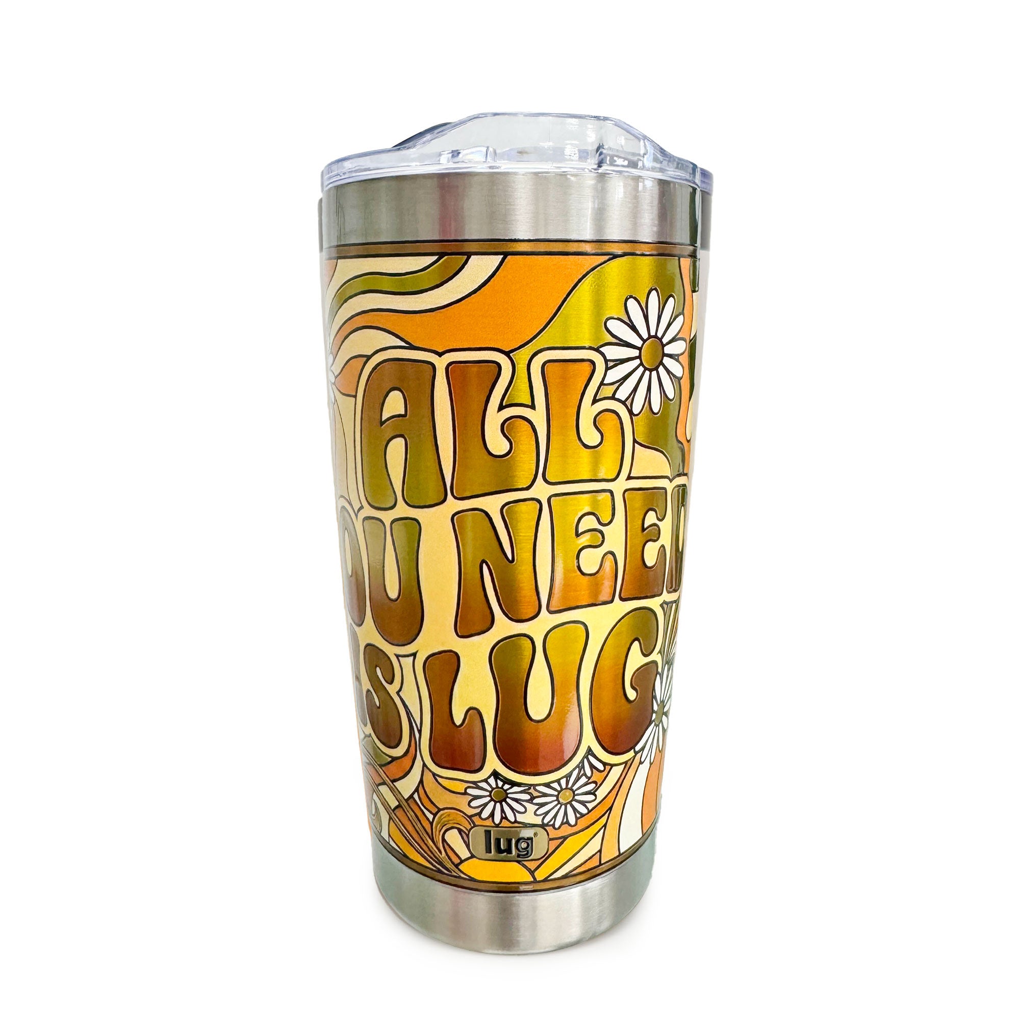 Guzzle Tumbler - ALL YOU NEED IS LUG - Guzzle_AllYouNeedIsLug_Angle_01