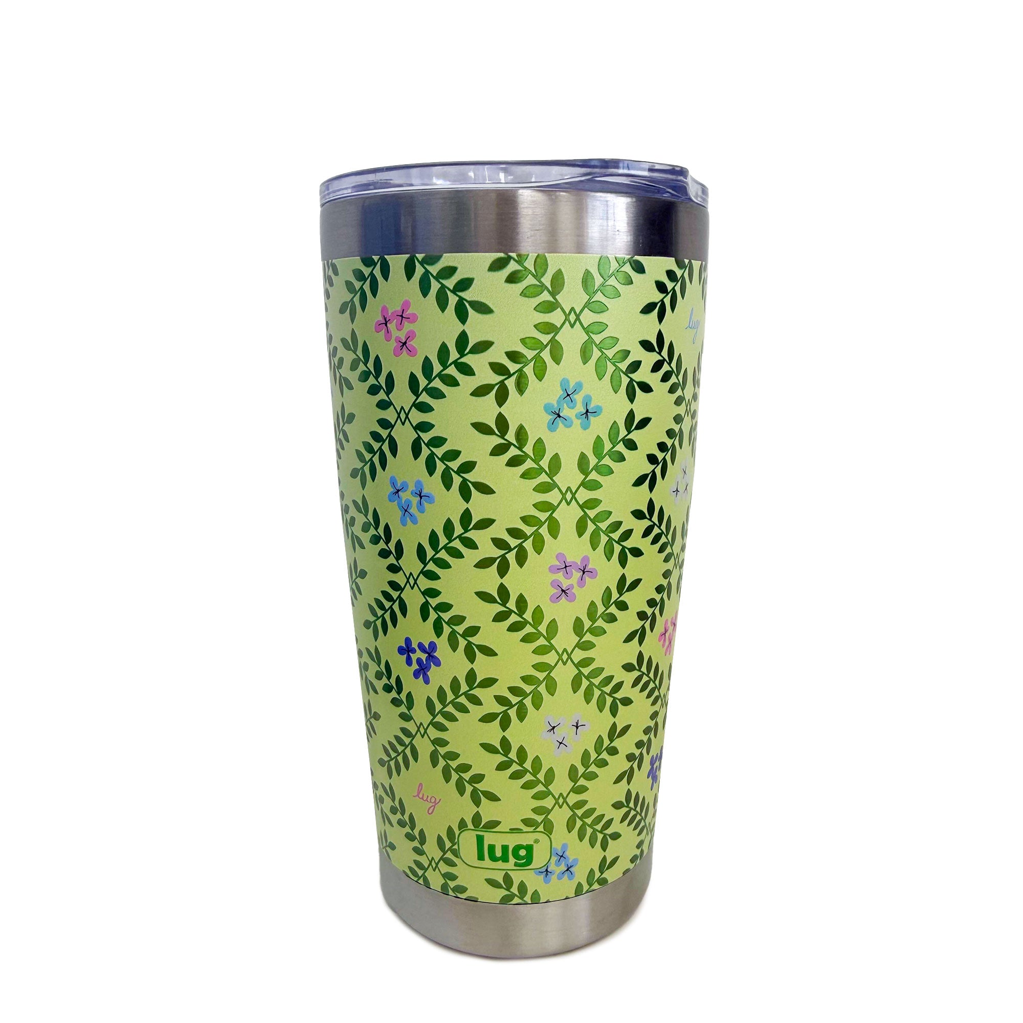 Guzzle Tumbler - SECRET GARDEN GREEN - Guzzle_SecretGardenGreen_Angle_01