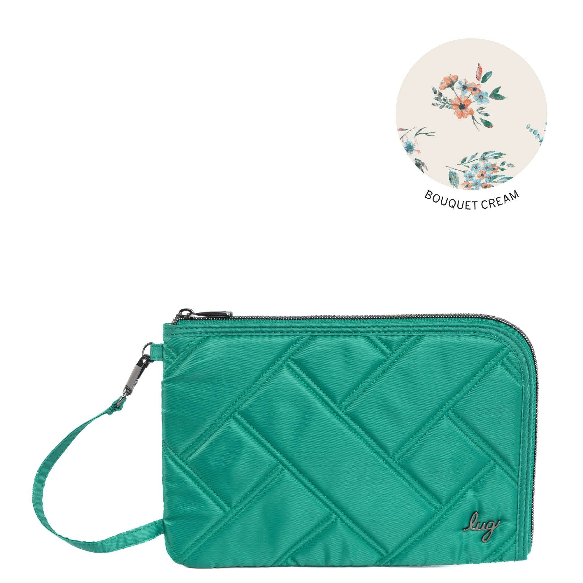 Halfpipe Zip Wristlet Wallet - KELLY GREEN - HALFPIPE-KELLYGREEN