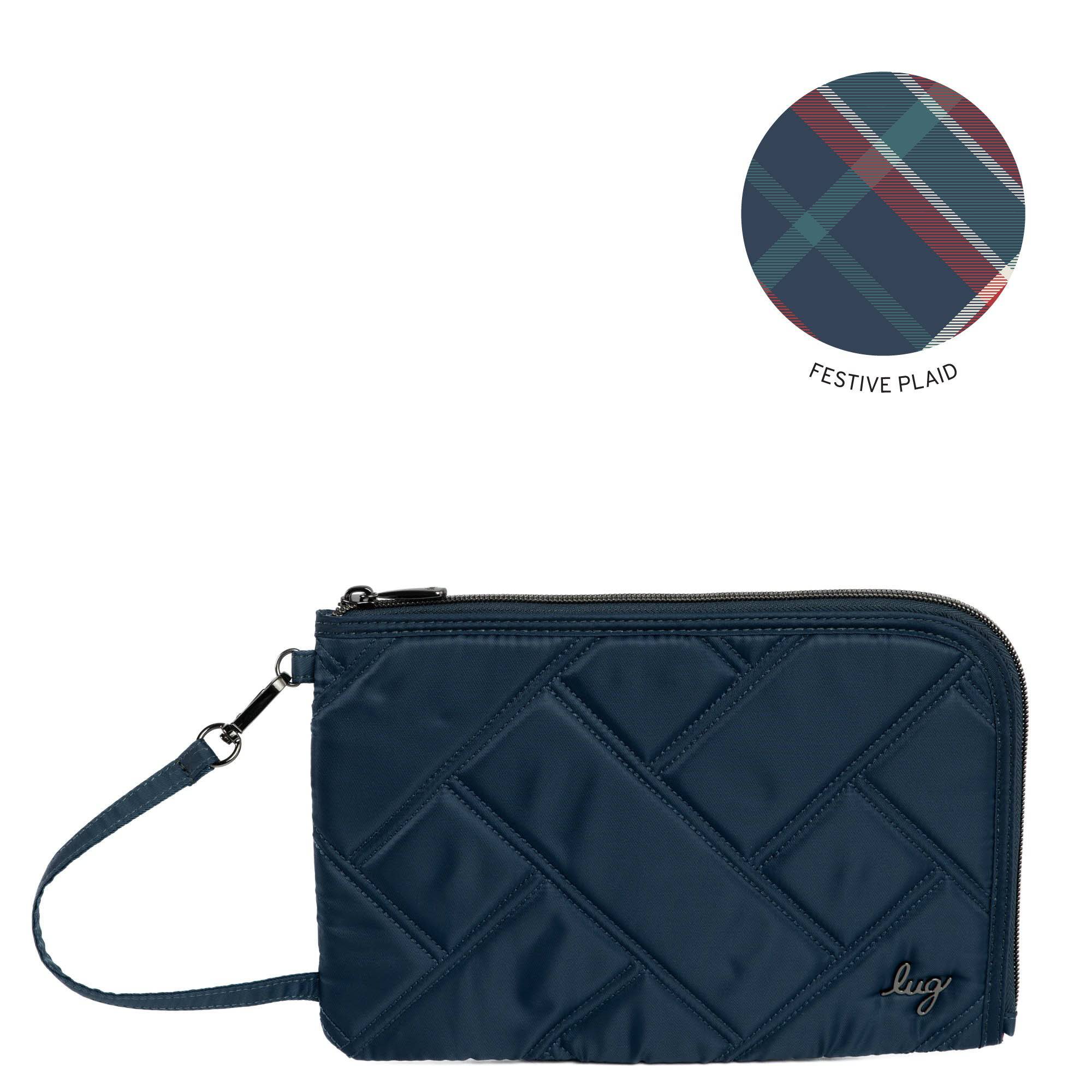 Halfpipe Zip Wristlet Wallet - NAVY - HALFPIPE-NAVY