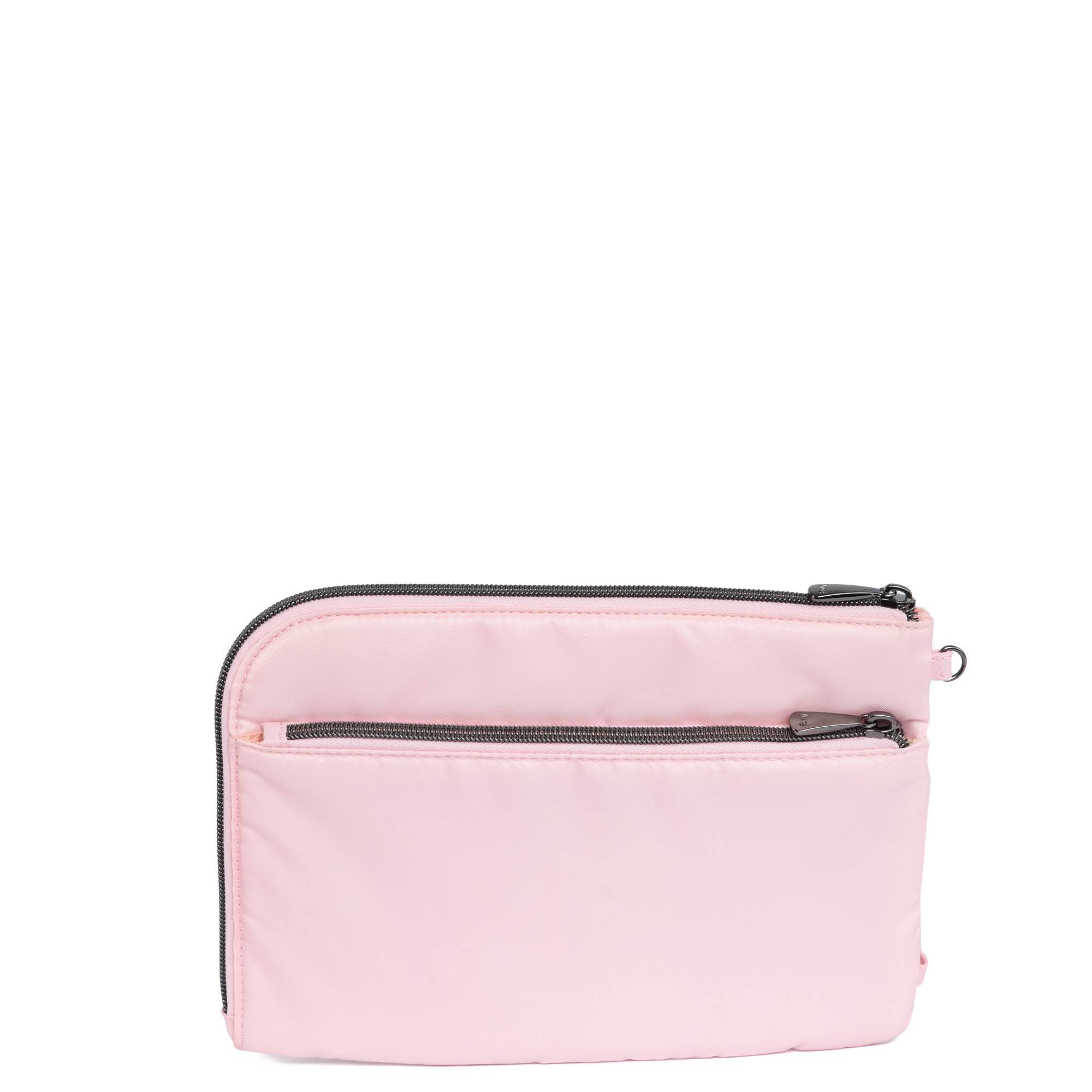 Halfpipe Zip Wristlet Wallet - BUBBLE PINK - Halfpipe_BubblePink_03