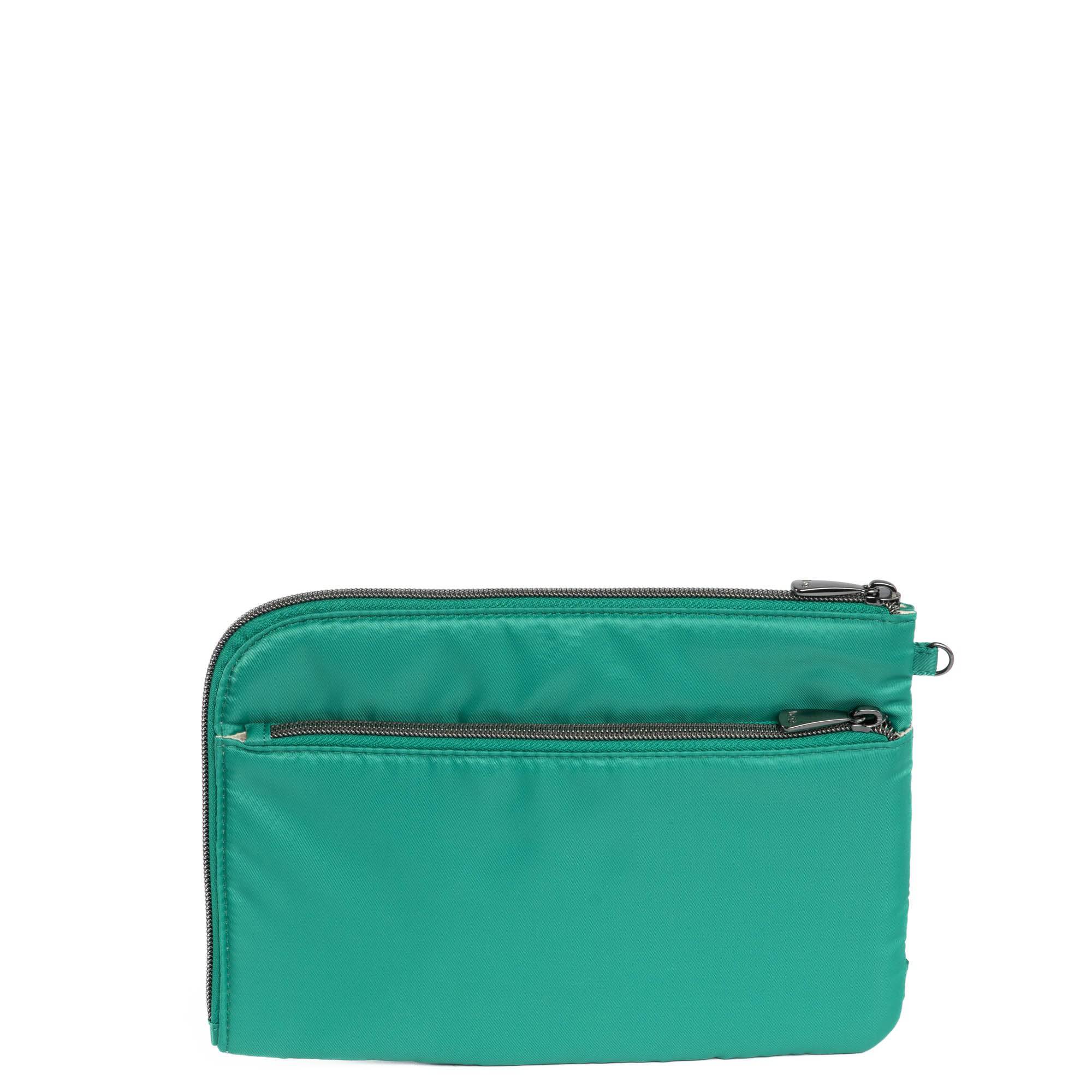 Halfpipe Zip Wristlet Wallet - KELLY GREEN - Halfpipe_KellyGreen_03