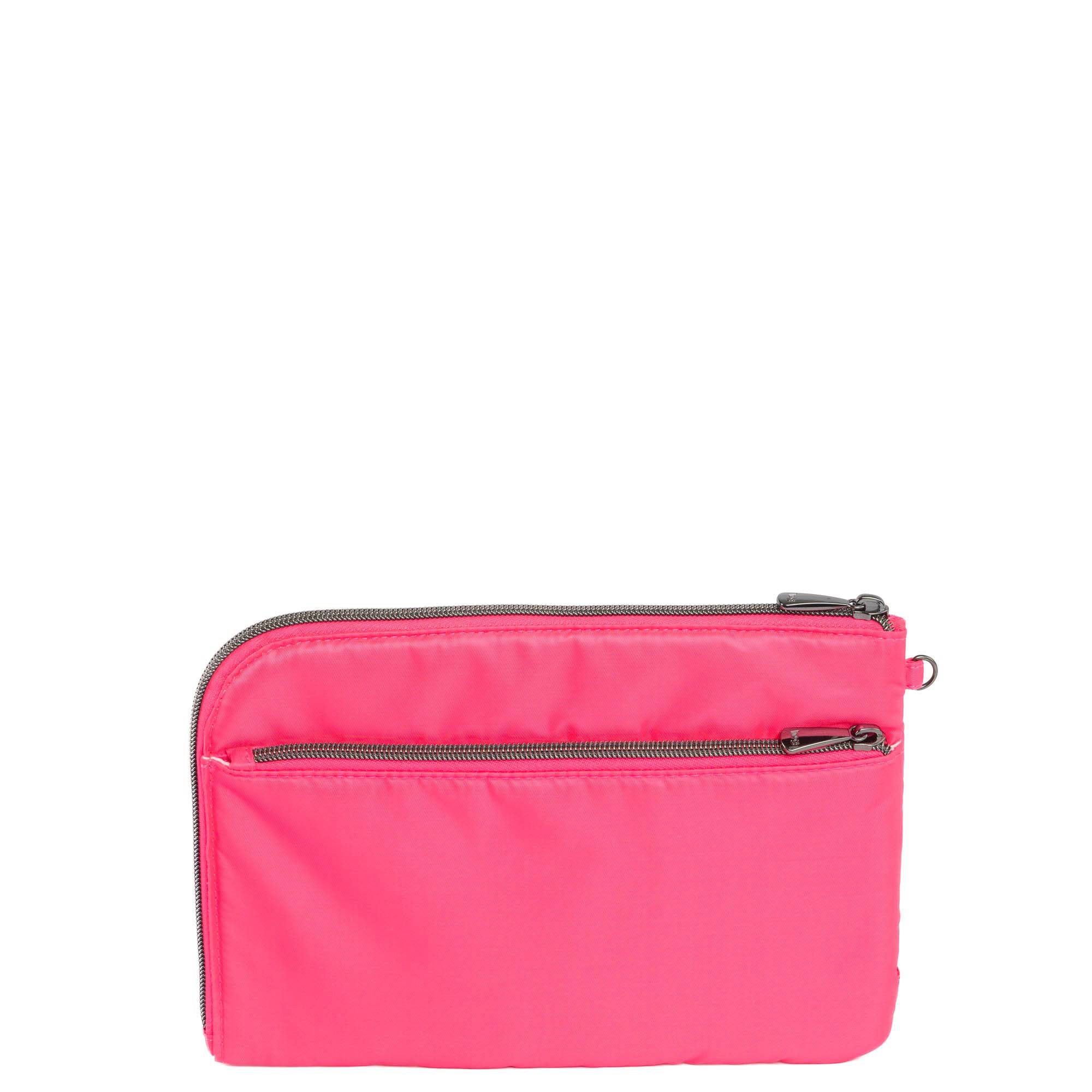 Halfpipe Zip Wristlet Wallet - MAGENTA - Halfpipe_Magenta_03