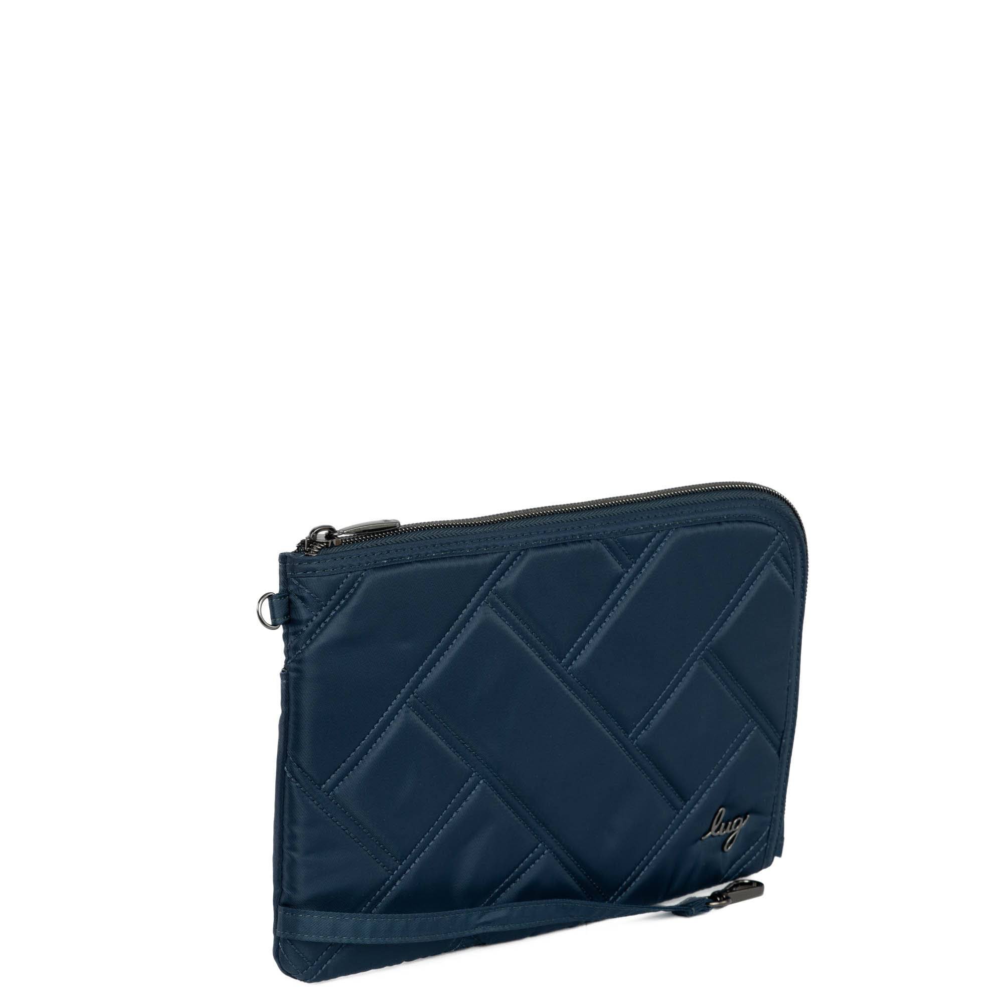 Halfpipe Zip Wristlet Wallet - NAVY - Halfpipe_Navy_02