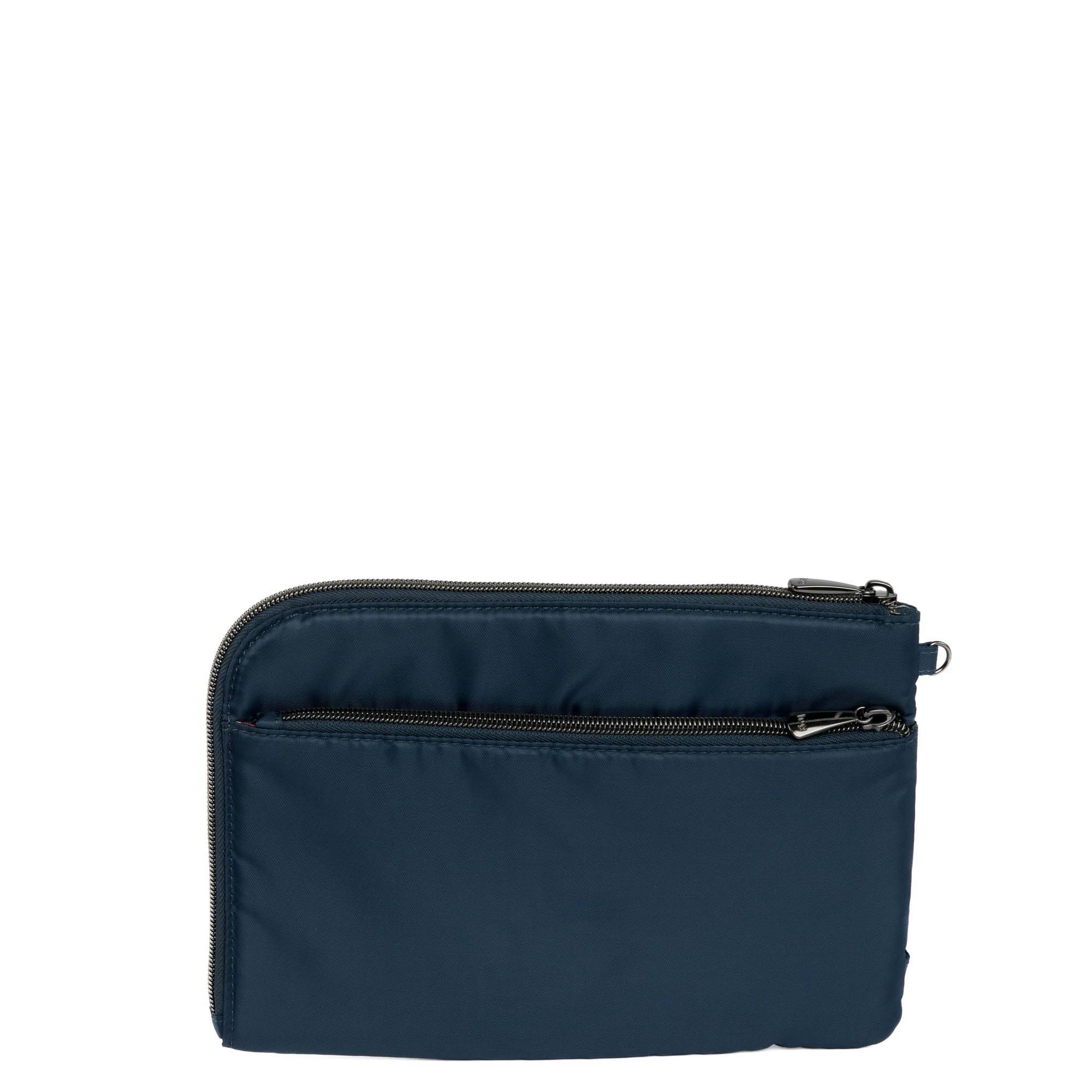 Halfpipe Zip Wristlet Wallet - NAVY - Halfpipe_Navy_03