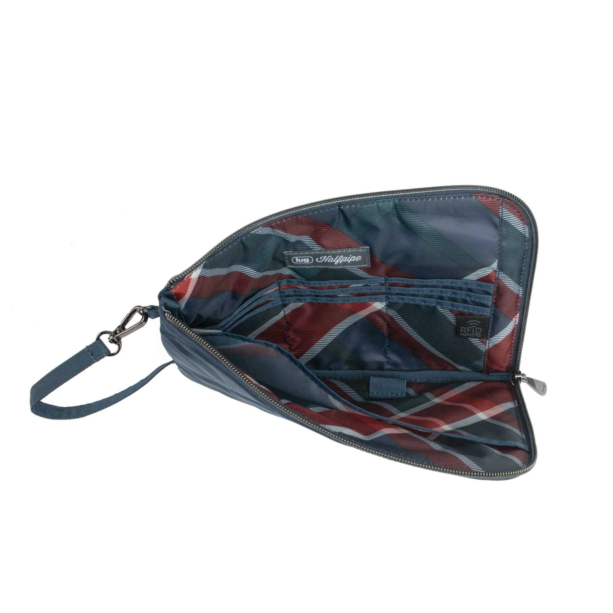 Halfpipe Zip Wristlet Wallet - NAVY - Halfpipe_Navy_04