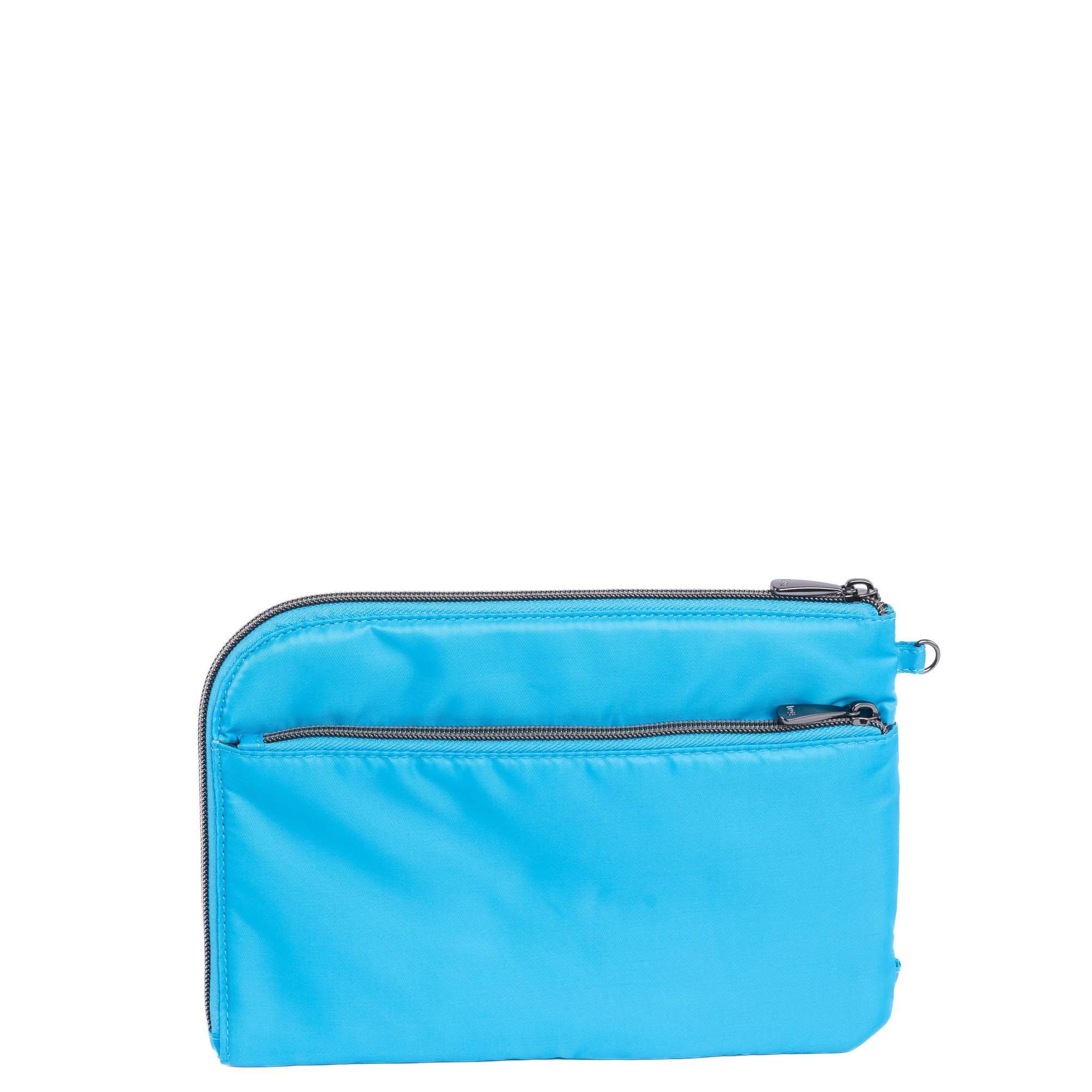 Halfpipe Zip Wristlet Wallet - SKY - Halfpipe_SkyNeon_03