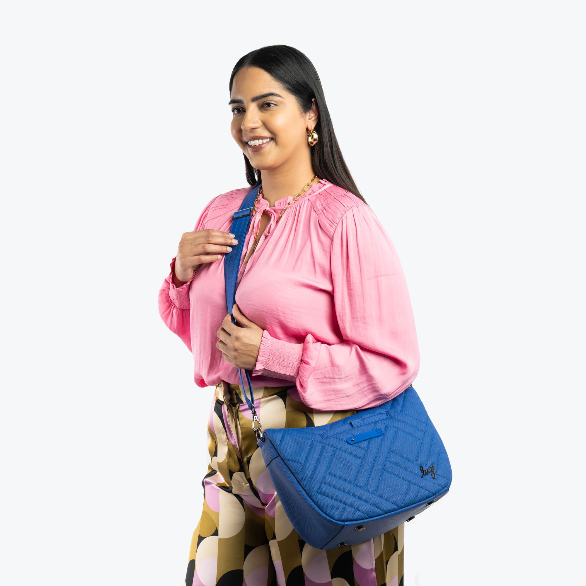 Harmony Matte Luxe VL Crossbody Bag - - Harmony_MatteLuxe_BagProportions_02