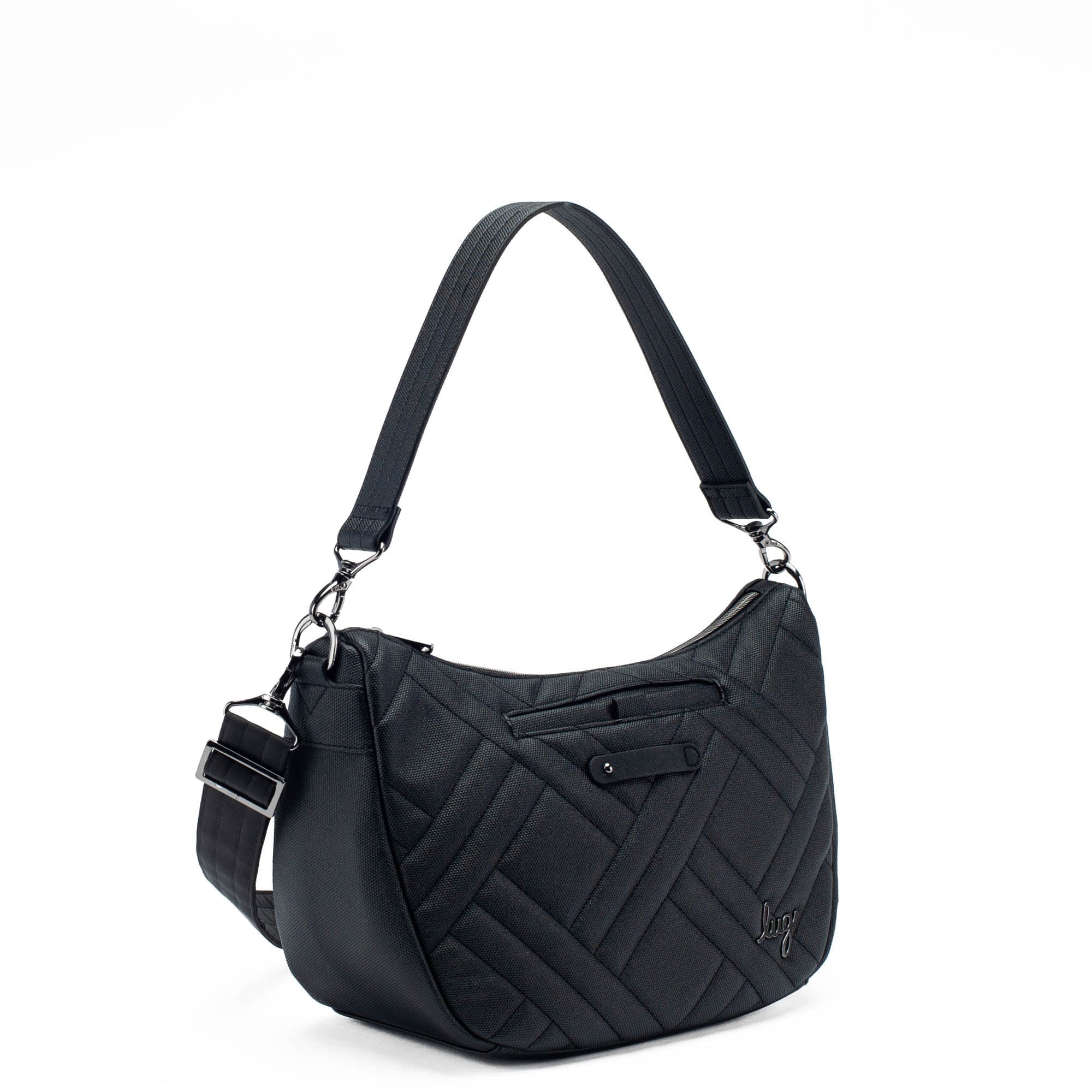 Harmony Matte Luxe VL Crossbody Bag - BLACK ONYX - Harmony_MatteLuxe_BlackOnyx_02