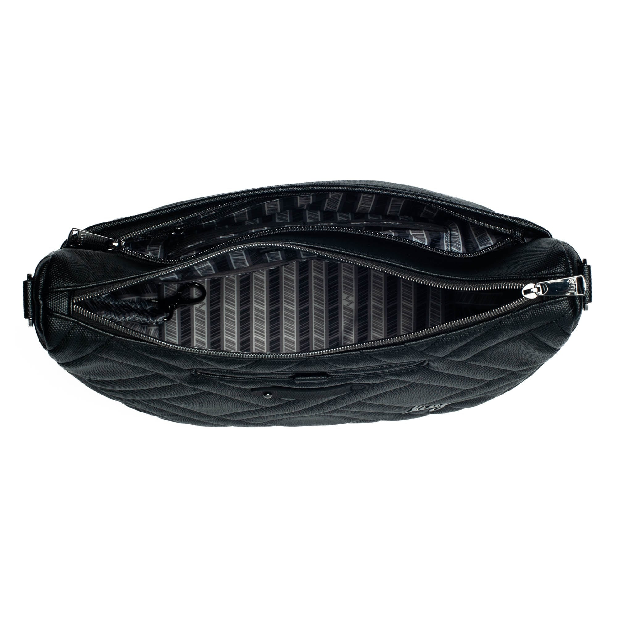 Harmony Matte Luxe VL Crossbody Bag - BLACK ONYX - Harmony_MatteLuxe_BlackOnyx_05