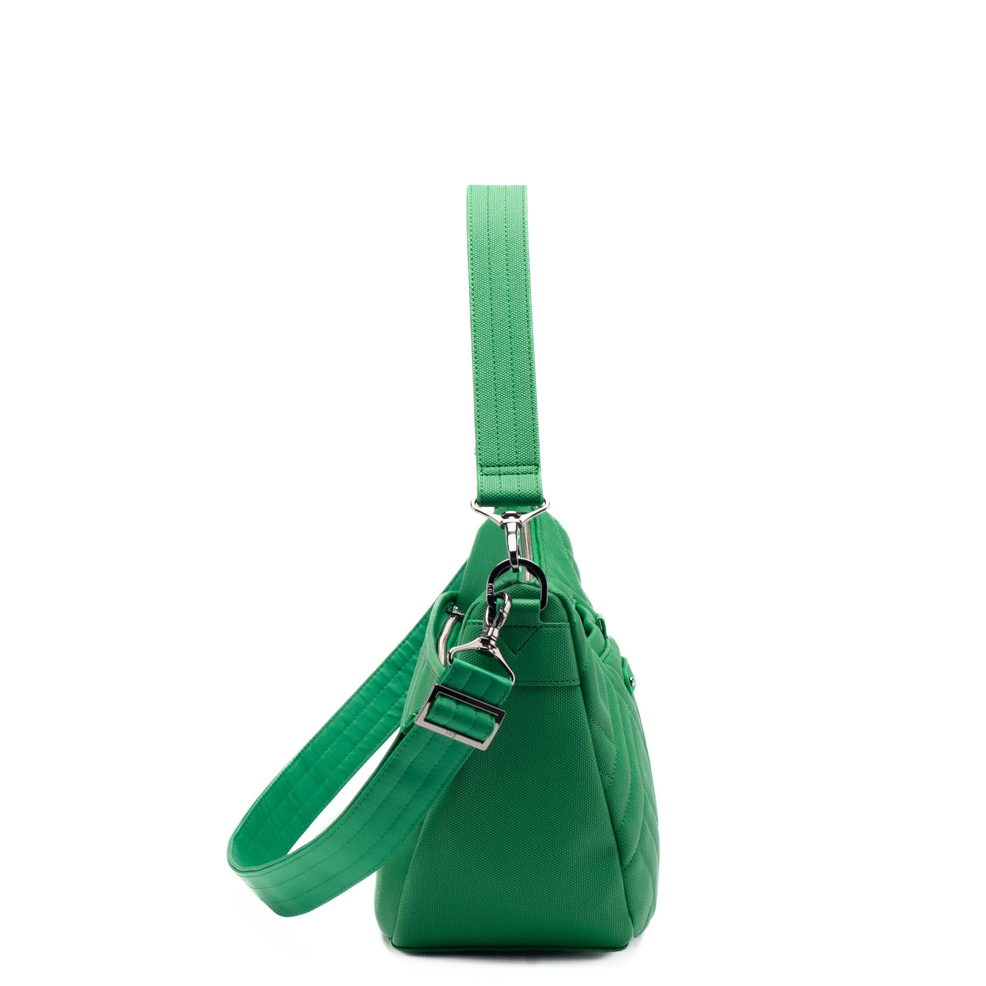 Harmony Matte Luxe VL Crossbody Bag - EMERALD GREEN - Harmony_MatteLuxe_EmeraldGreen_03