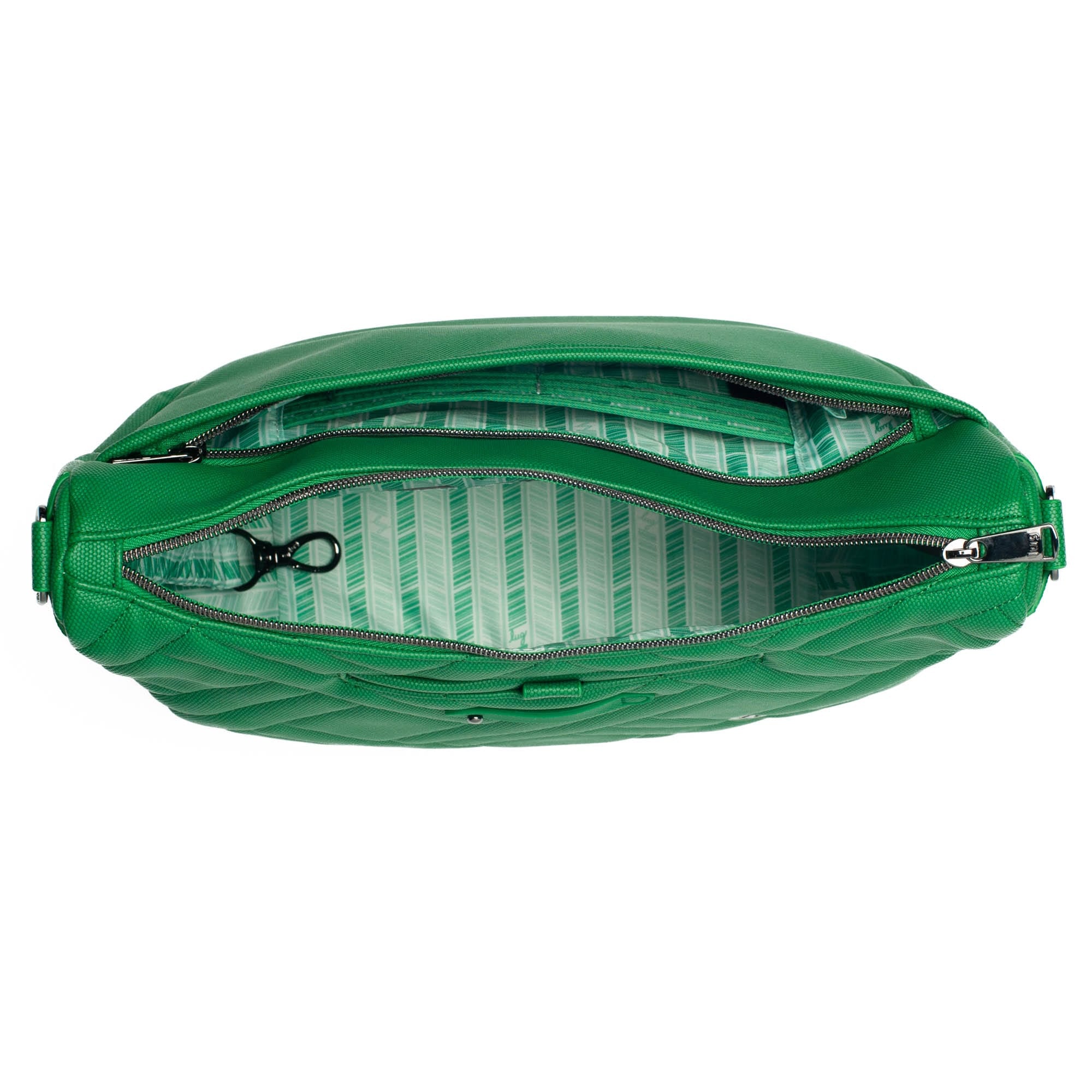 Harmony Matte Luxe VL Crossbody Bag - EMERALD GREEN - Harmony_MatteLuxe_EmeraldGreen_05