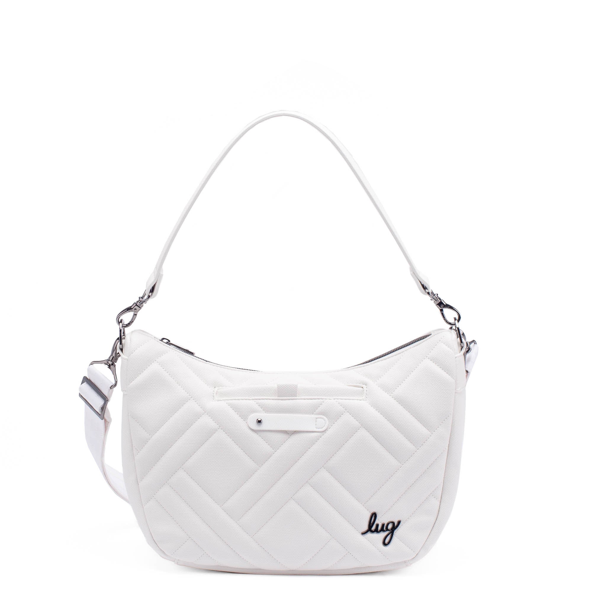 Harmony Matte Luxe VL Crossbody Bag - PEARL WHITE - Harmony_MatteLuxe_PearlWhite_01