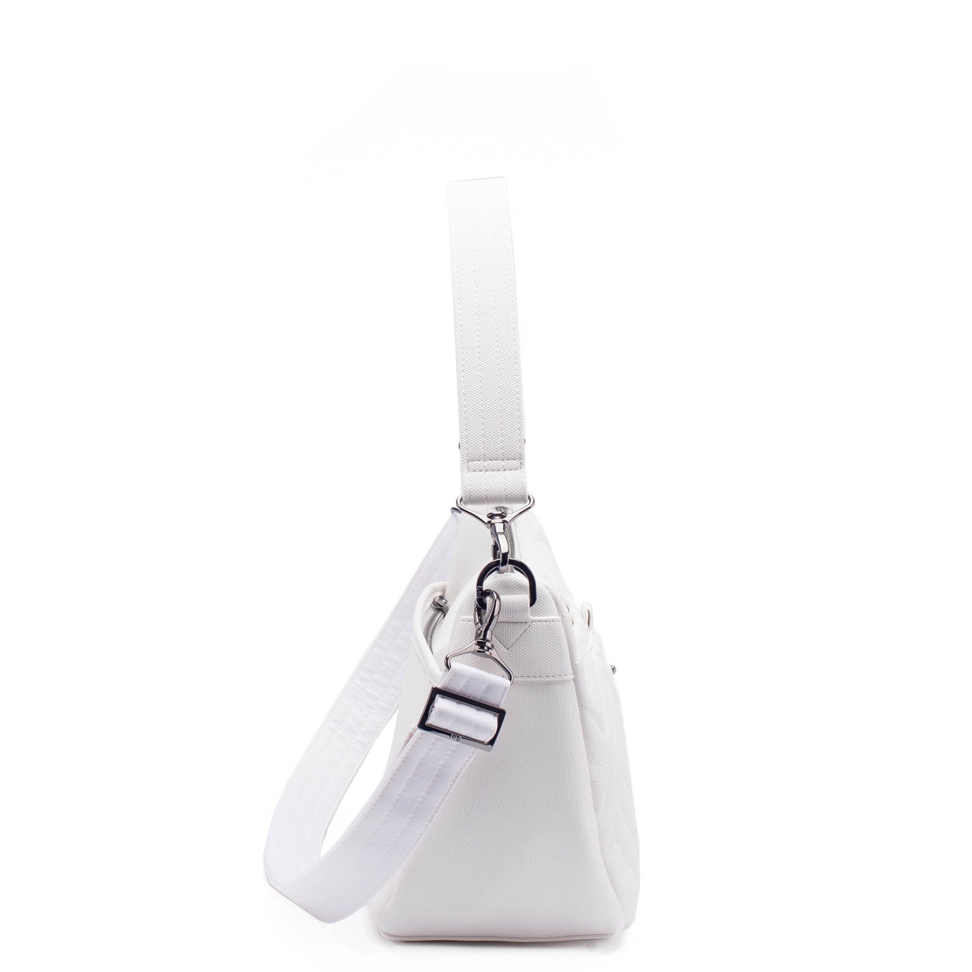 Harmony Matte Luxe VL Crossbody Bag - PEARL WHITE - Harmony_MatteLuxe_PearlWhite_03