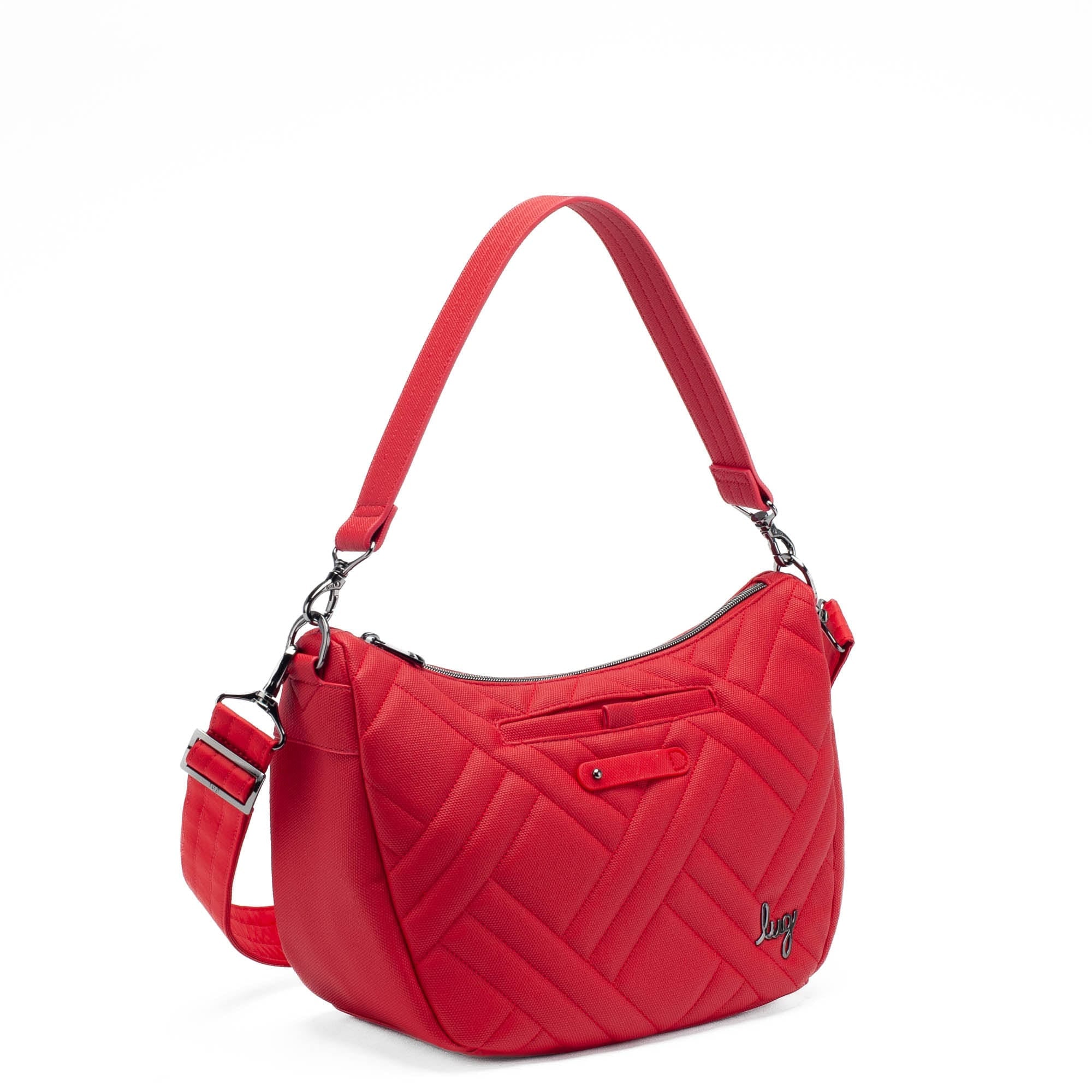 Harmony Matte Luxe VL Crossbody Bag - RUBY RED - Harmony_MatteLuxe_RubyRed_02