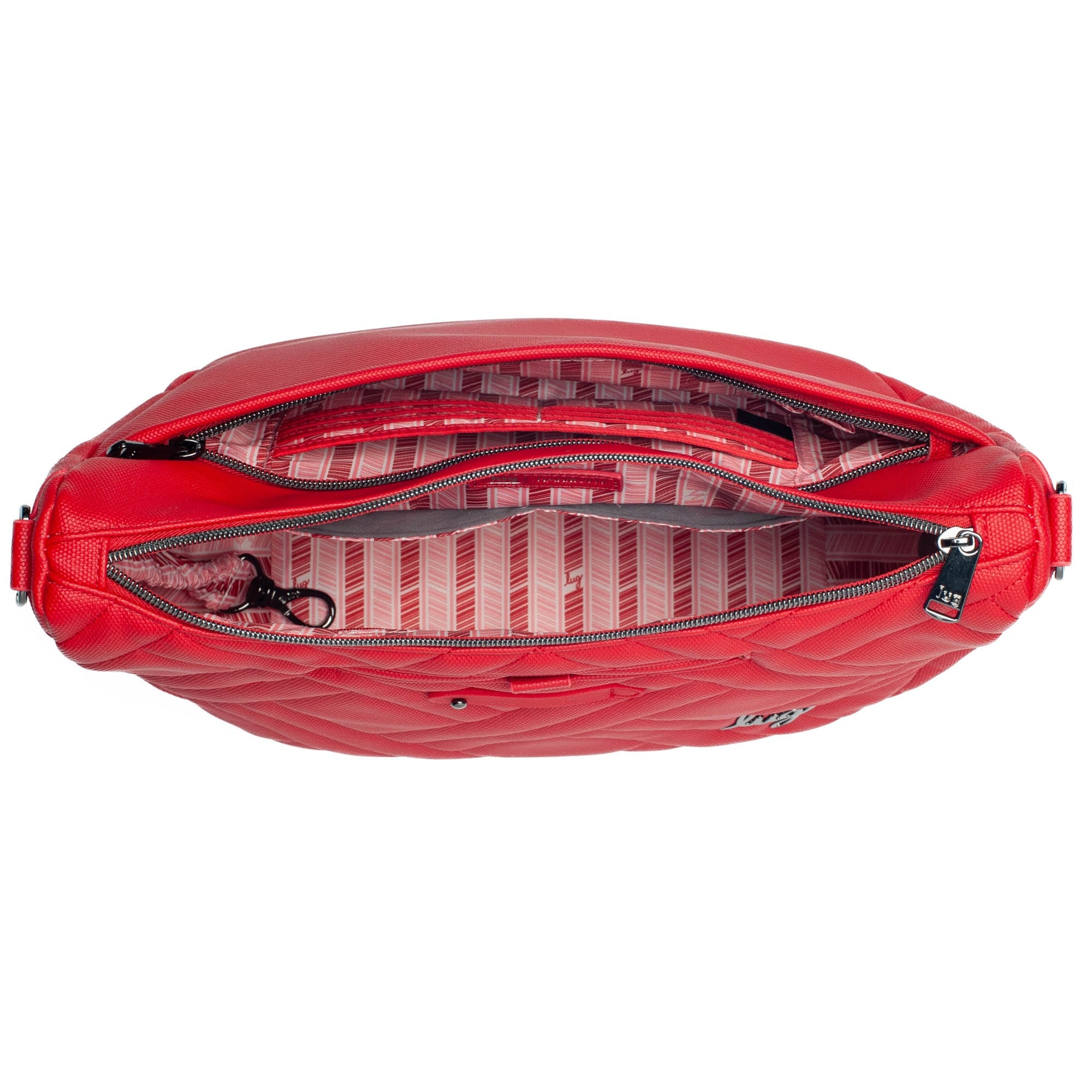 Harmony Matte Luxe VL Crossbody Bag - RUBY RED - Harmony_MatteLuxe_RubyRed_05