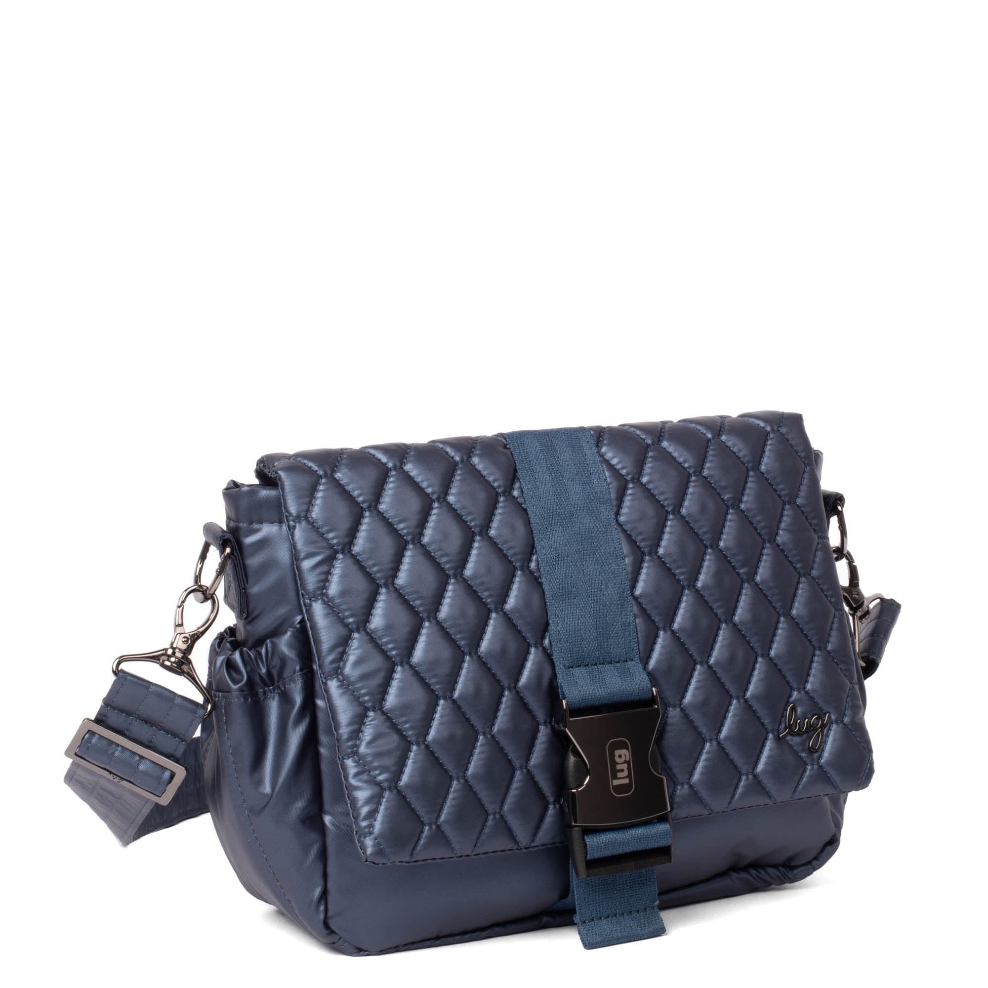 Harness Crossbody Bag - METALLIC INDIGO - Harness_MetallicIndigo_02